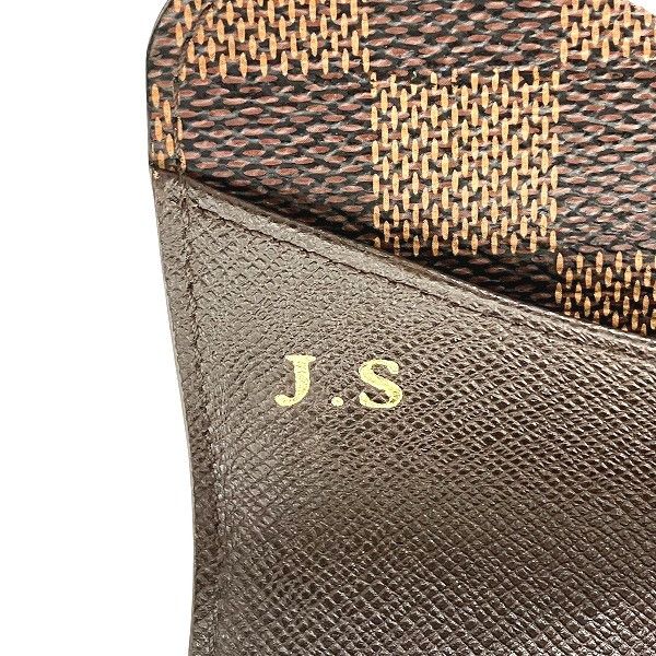 Louis Vuitton Louis Vuitton Louis Vuitton Portefeuille Emilie Damier Long Wallet Textile Long Wallet N63019 DUTY FREE for USA Size ONE SIZE - 8 Thumbnail
