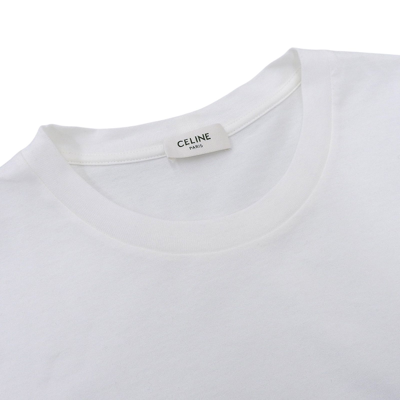 Celine Celine Celine Cotton Short Sleeve T Shirt Textile T-Shirts 2X60L671Q DUTY FREE for USA Size ONE SIZE - 3 Thumbnail