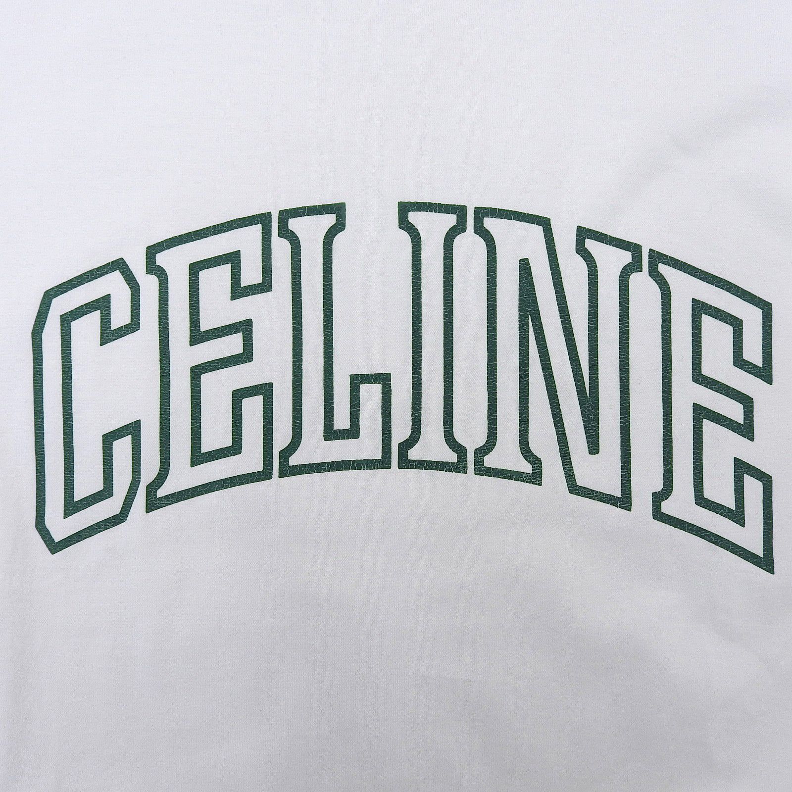 Celine Celine Celine Cotton Short Sleeve T Shirt Textile T-Shirts 2X60L671Q DUTY FREE for USA Size ONE SIZE - 4 Thumbnail