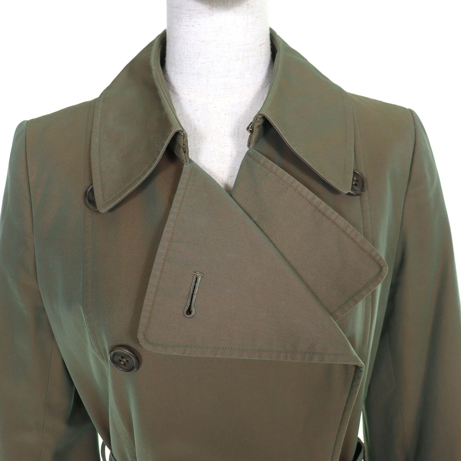 Burberry Burberry Burberrys Cotton Trench Coat Textile Outerwear DUTY FREE for USA Size ONE SIZE - 5 Thumbnail