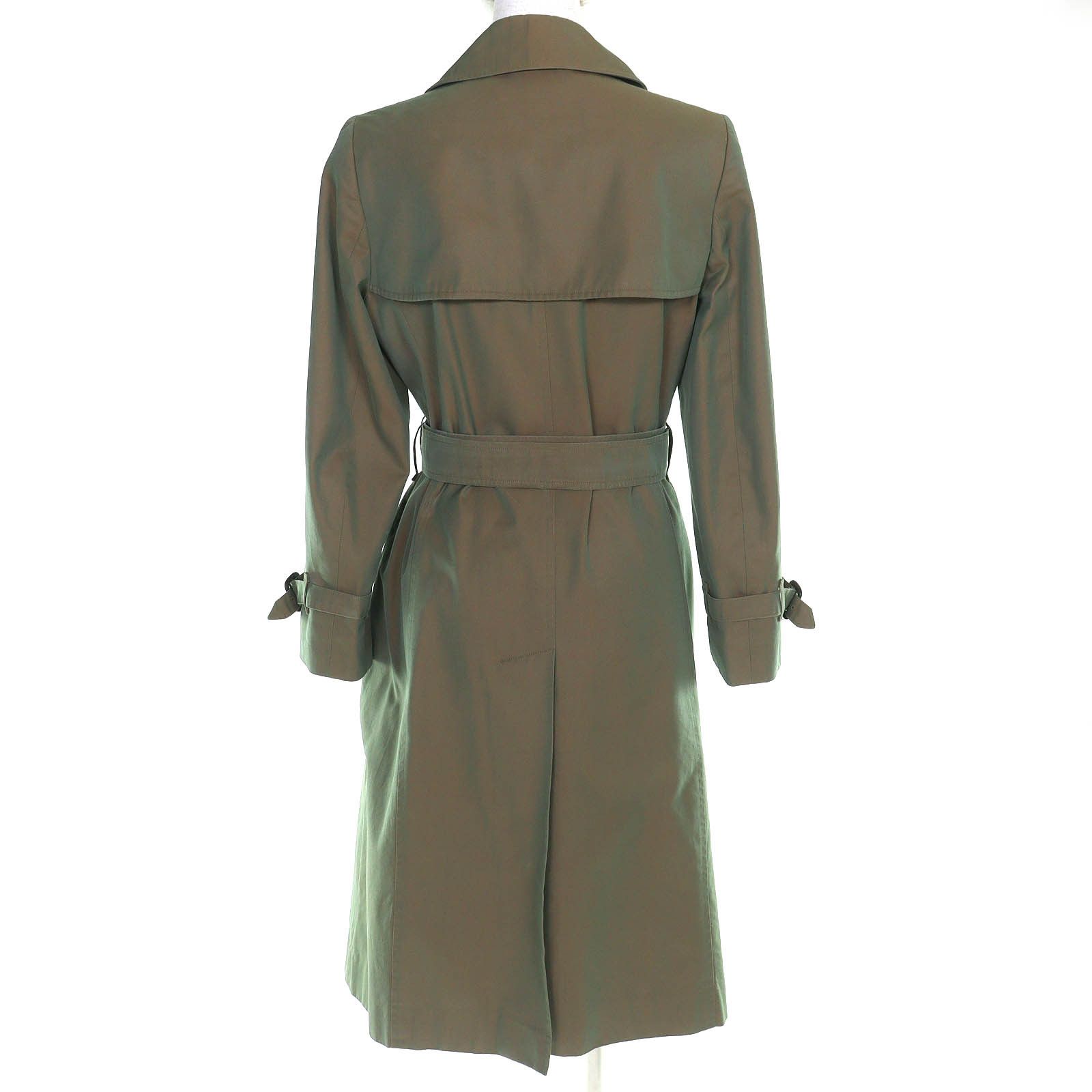 Burberry Burberry Burberrys Cotton Trench Coat Textile Outerwear DUTY FREE for USA Size ONE SIZE - 3 Thumbnail
