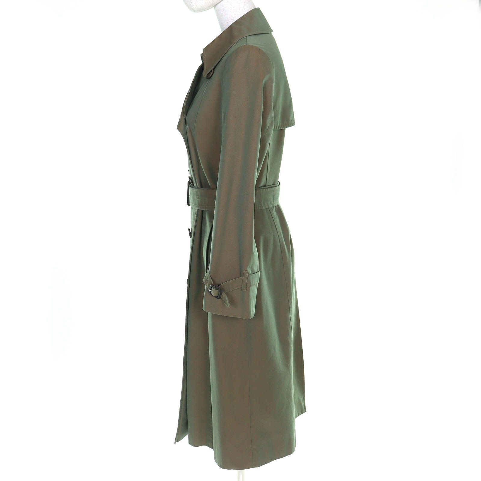 Burberry Burberry Burberrys Cotton Trench Coat Textile Outerwear DUTY FREE for USA Size ONE SIZE - 2 Thumbnail
