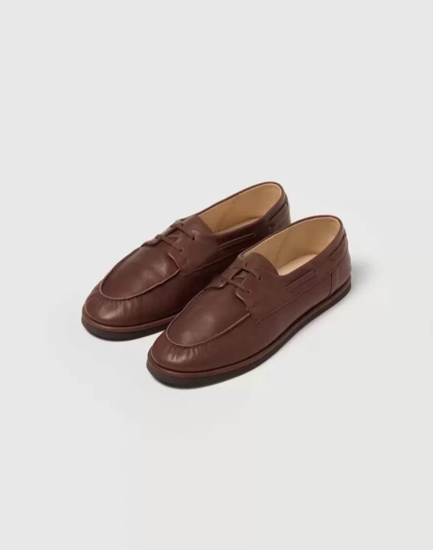 Auralee AURALEE SOFT LEATHER DECK SHOES Size US 10 / EU 43 - 4 Thumbnail