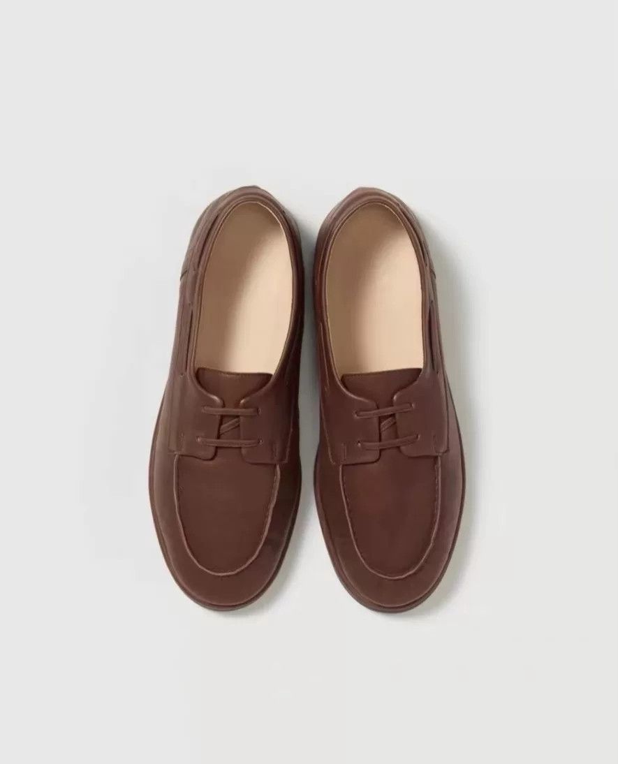 Auralee AURALEE SOFT LEATHER DECK SHOES Size US 10 / EU 43 - 3 Thumbnail