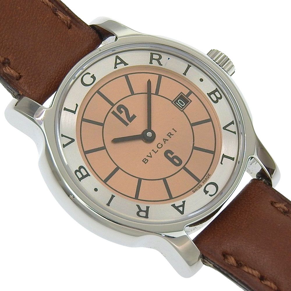 Bvlgari Bvlgari Bvlgari Solo Tempo Stainless Steel Quartz Metal Quartz ST29SL DUTY FREE for USA Size ONE SIZE - 3 Thumbnail