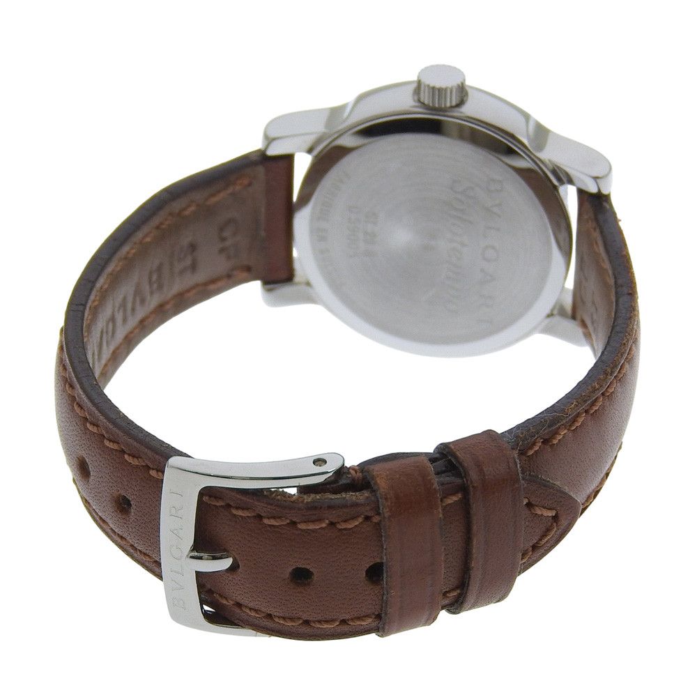 Bvlgari Bvlgari Bvlgari Solo Tempo Stainless Steel Quartz Metal Quartz ST29SL DUTY FREE for USA Size ONE SIZE - 5 Thumbnail