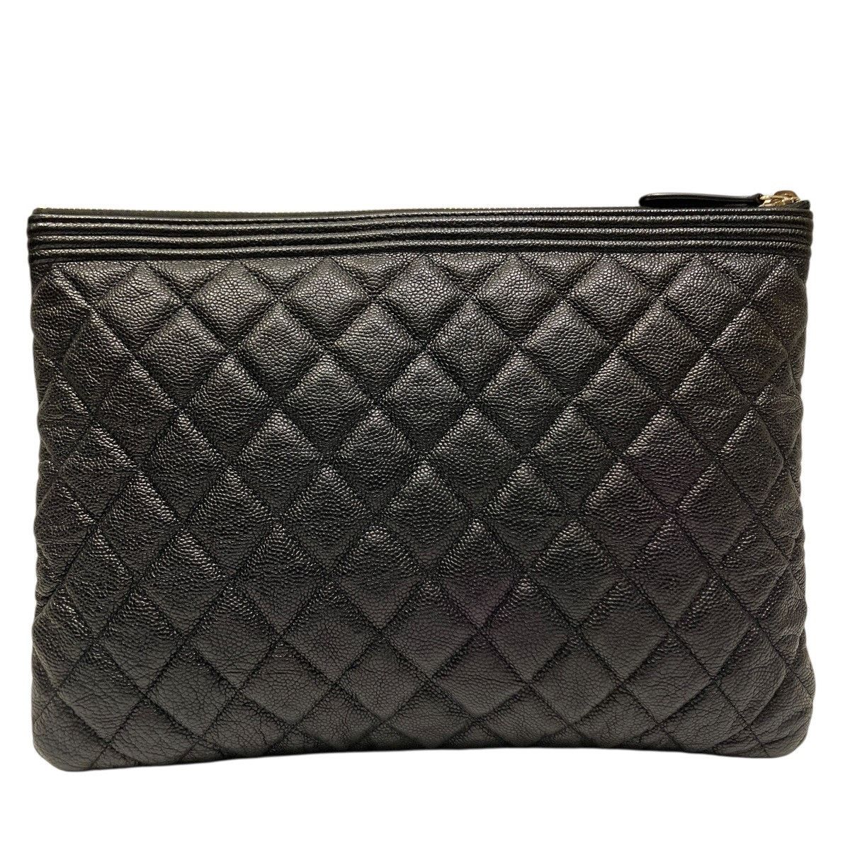 Chanel Chanel Chanel Boy Chanel Leather Clutch Bag Leather Clutch Bag DUTY FREE for USA Size ONE SIZE - 2 Thumbnail