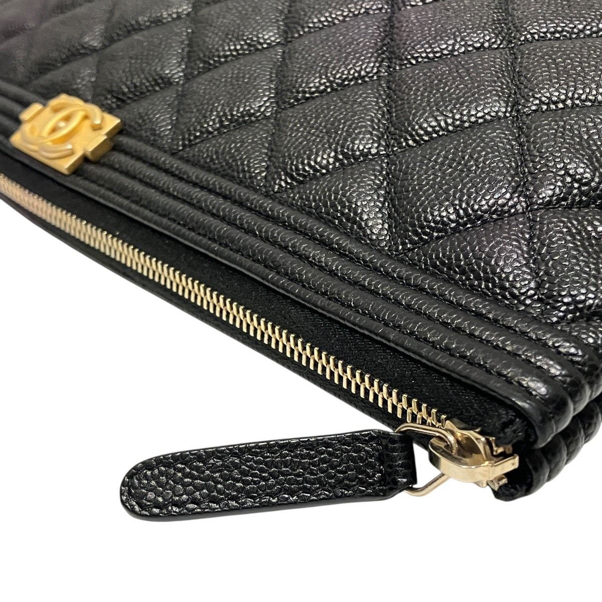 Chanel Chanel Chanel Boy Chanel Leather Clutch Bag Leather Clutch Bag DUTY FREE for USA Size ONE SIZE - 8 Thumbnail