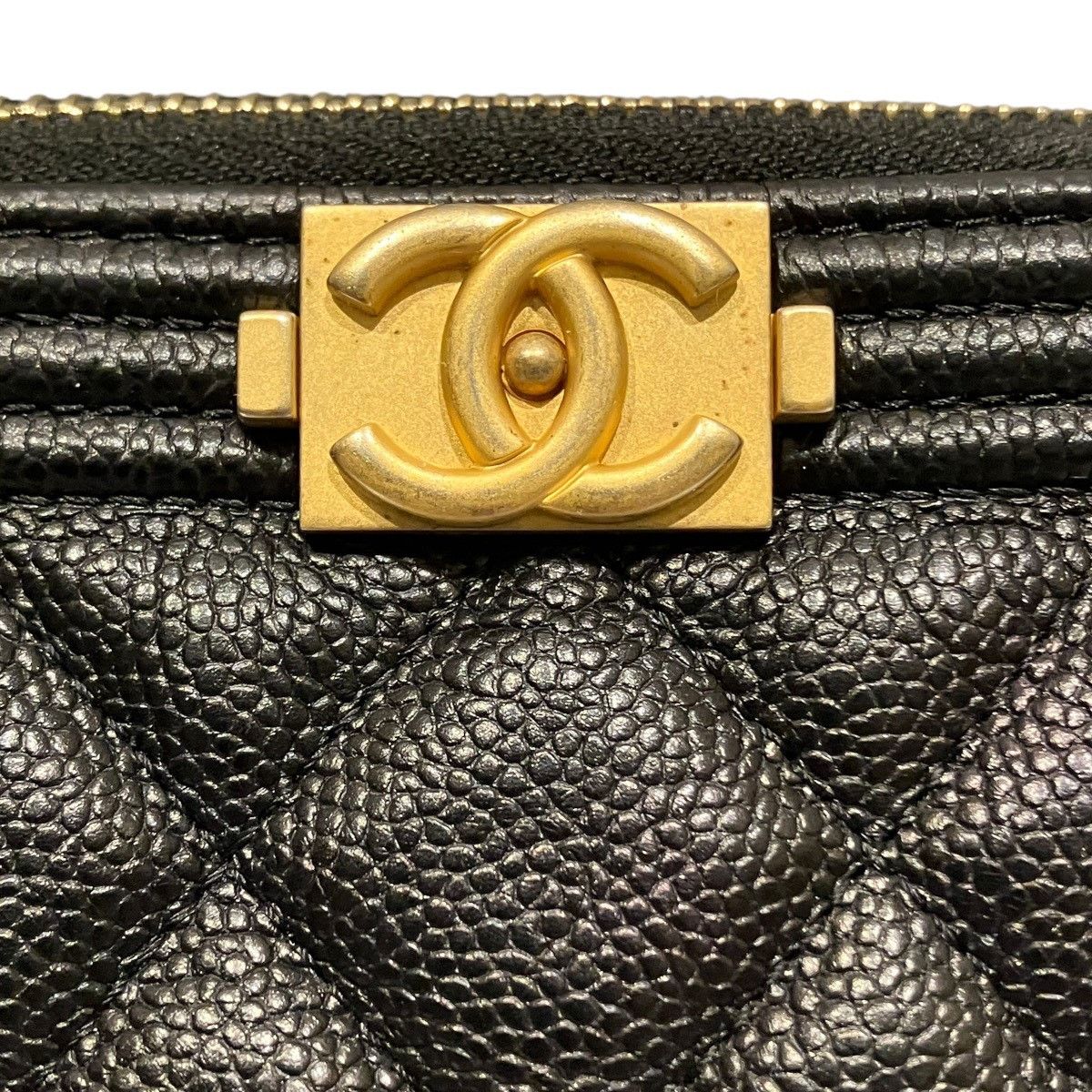 Chanel Chanel Chanel Boy Chanel Leather Clutch Bag Leather Clutch Bag DUTY FREE for USA Size ONE SIZE - 7 Thumbnail