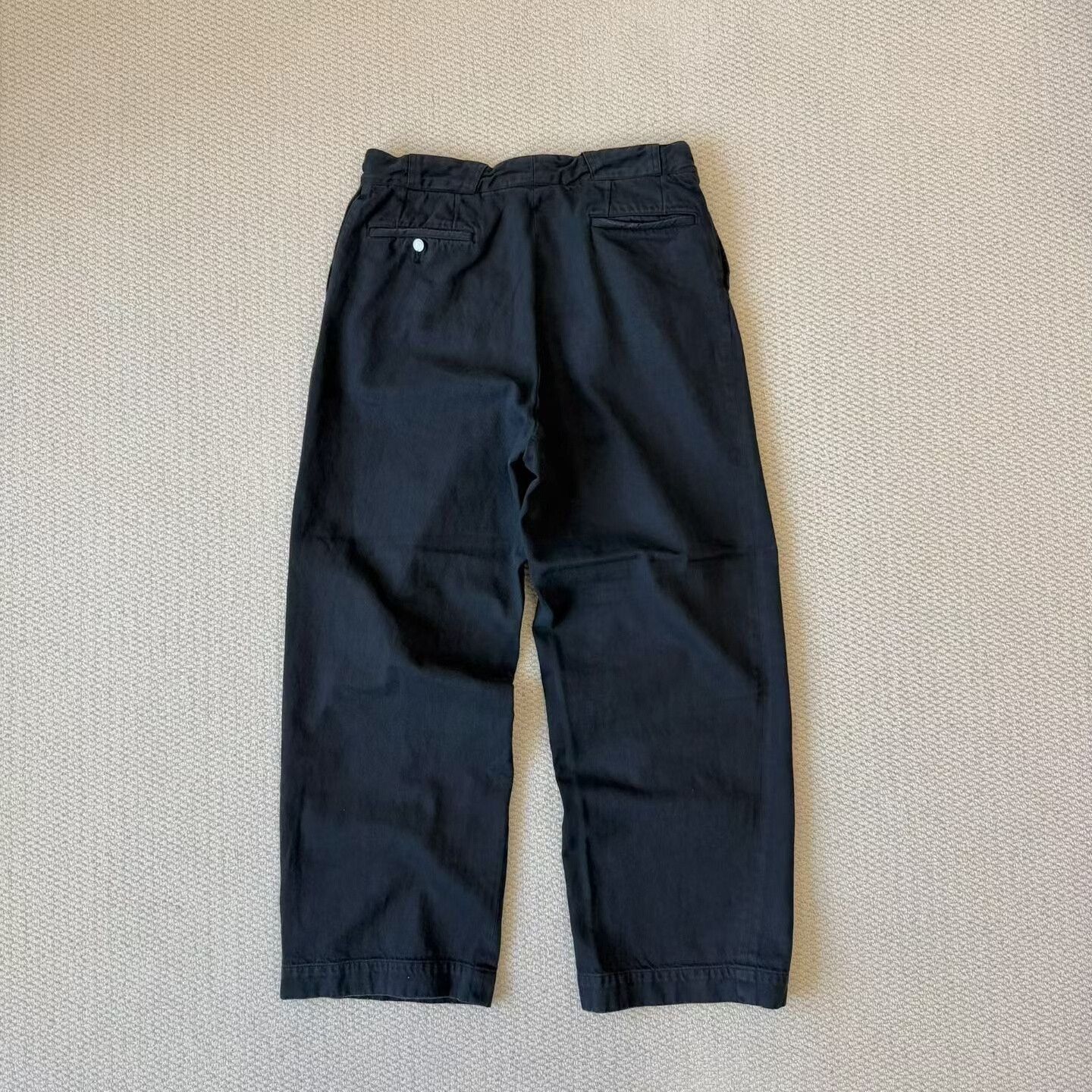 A.PRESSE A.PRESSE Vintage Denim Work Pants Size US 26 / EU 42 - 2 Thumbnail