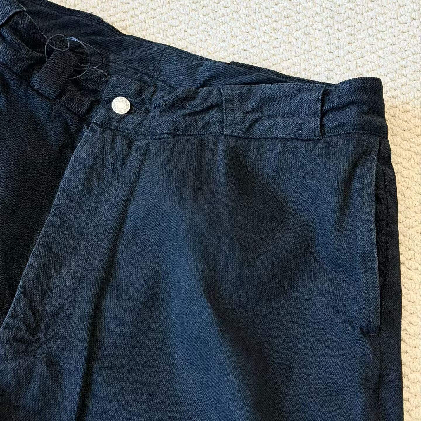 A.PRESSE A.PRESSE Vintage Denim Work Pants Size US 26 / EU 42 - 5 Thumbnail