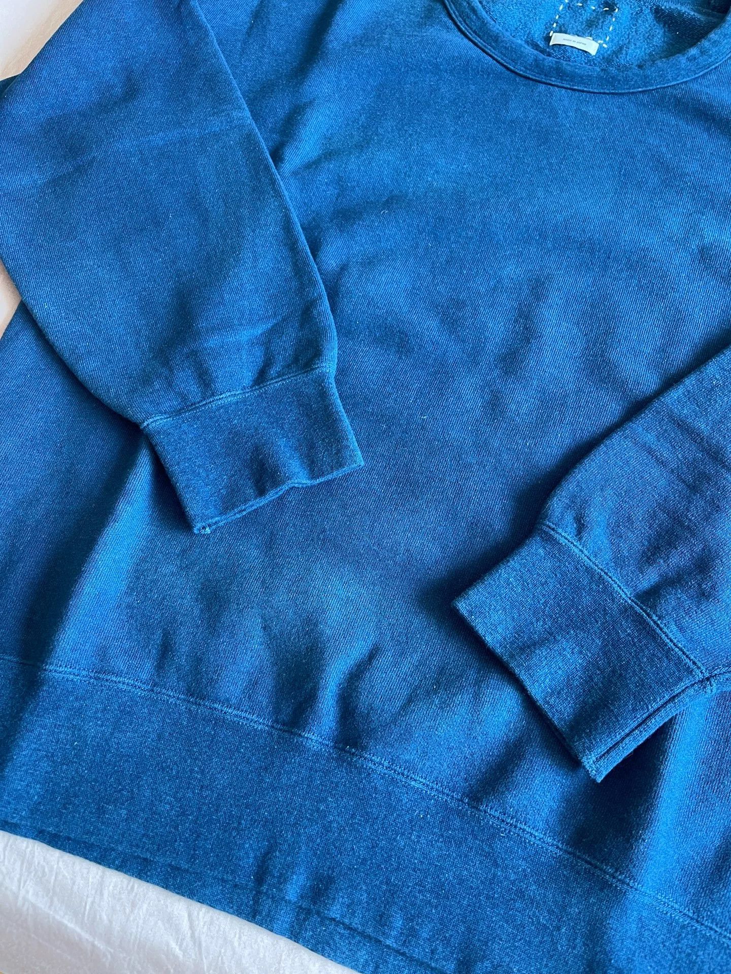 Visvim visvim jumbo indigo sweatshirt Size US M / EU 48-50 / 2 - 4 Thumbnail