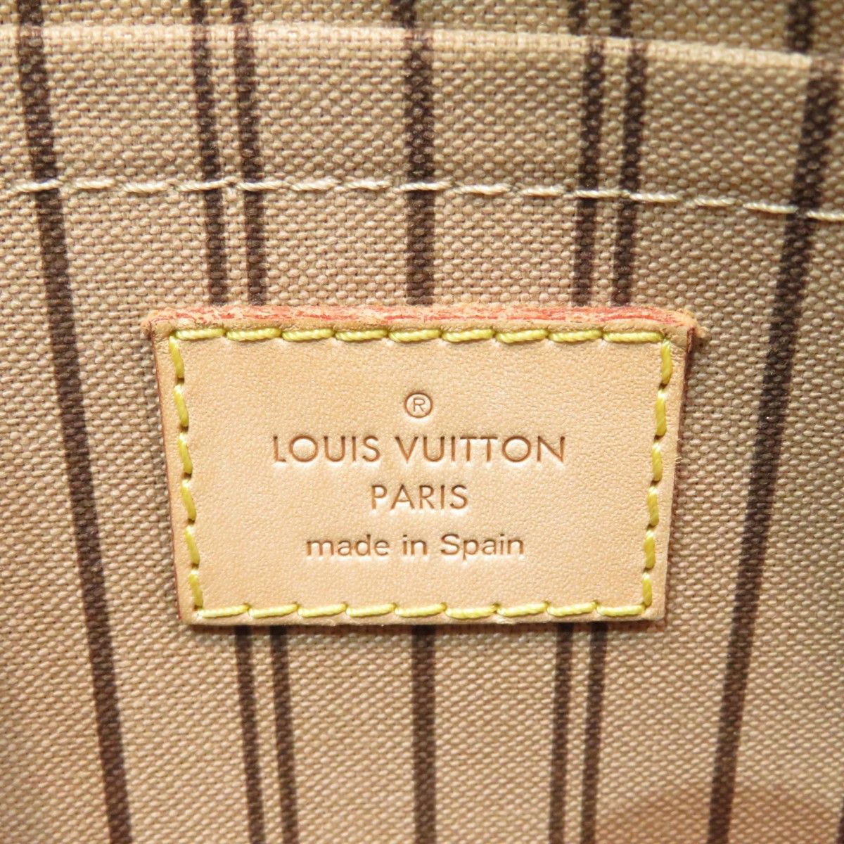 Louis Vuitton Louis Vuitton Louis Vuitton Neverfull Monogram Pouch Textile Other M40995 DUTY FREE for USA Size ONE SIZE - 4 Thumbnail