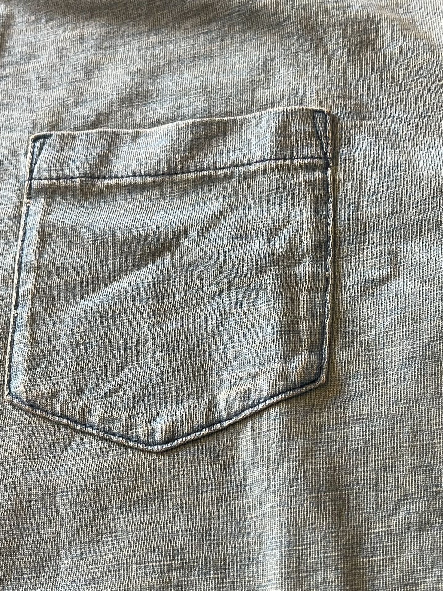 RRL Ralph Lauren RRL Indigo Heavy Washed Tee Size US L / EU 52-54 / 3 - 4 Thumbnail