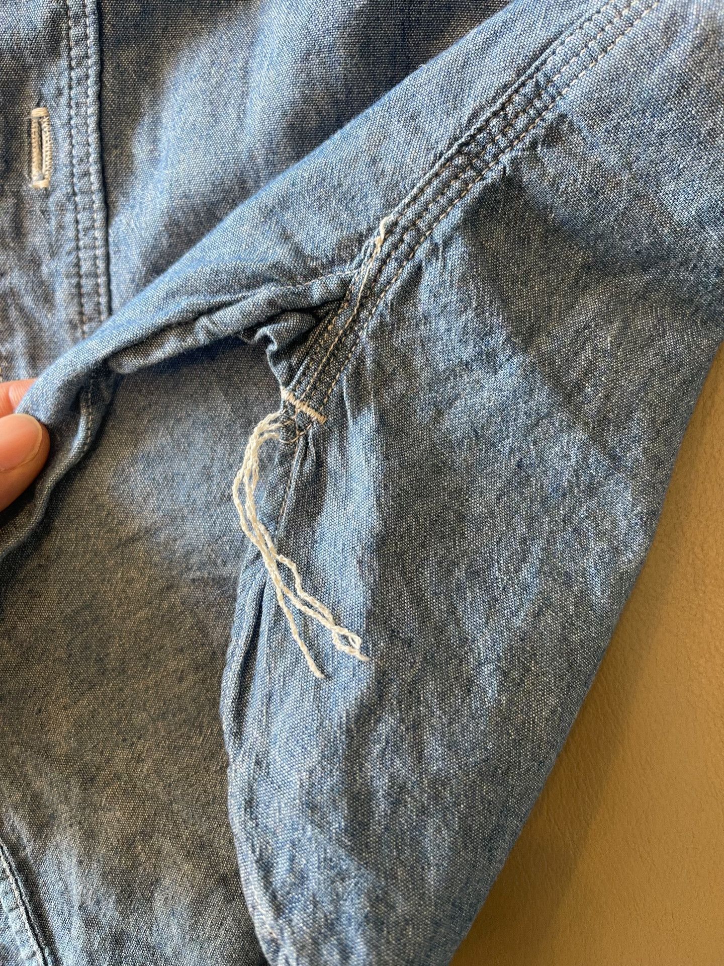 Orslow Orslow Chambray Denim Shirt Size US S / EU 44-46 / 1 - 9 Thumbnail