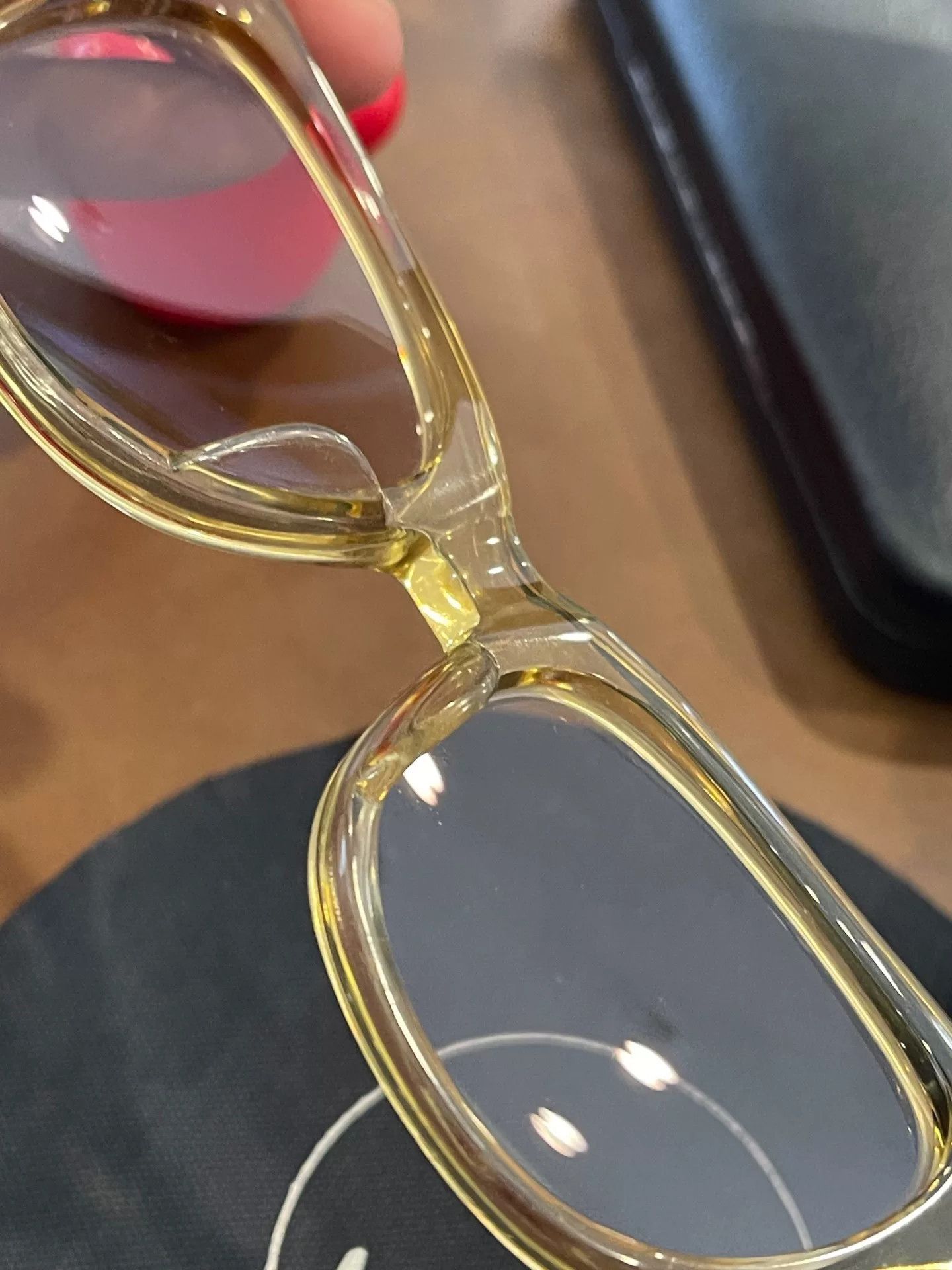 Hakusan Megane Baishan Hank 1975 Eyeglasses Size ONE SIZE - 5 Thumbnail