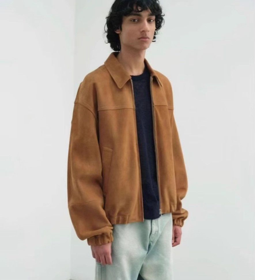 Auralee AURALEE 25SS Lamb Suede Zip Blouson Size US L / EU 52-54 / 3 - 2 Thumbnail