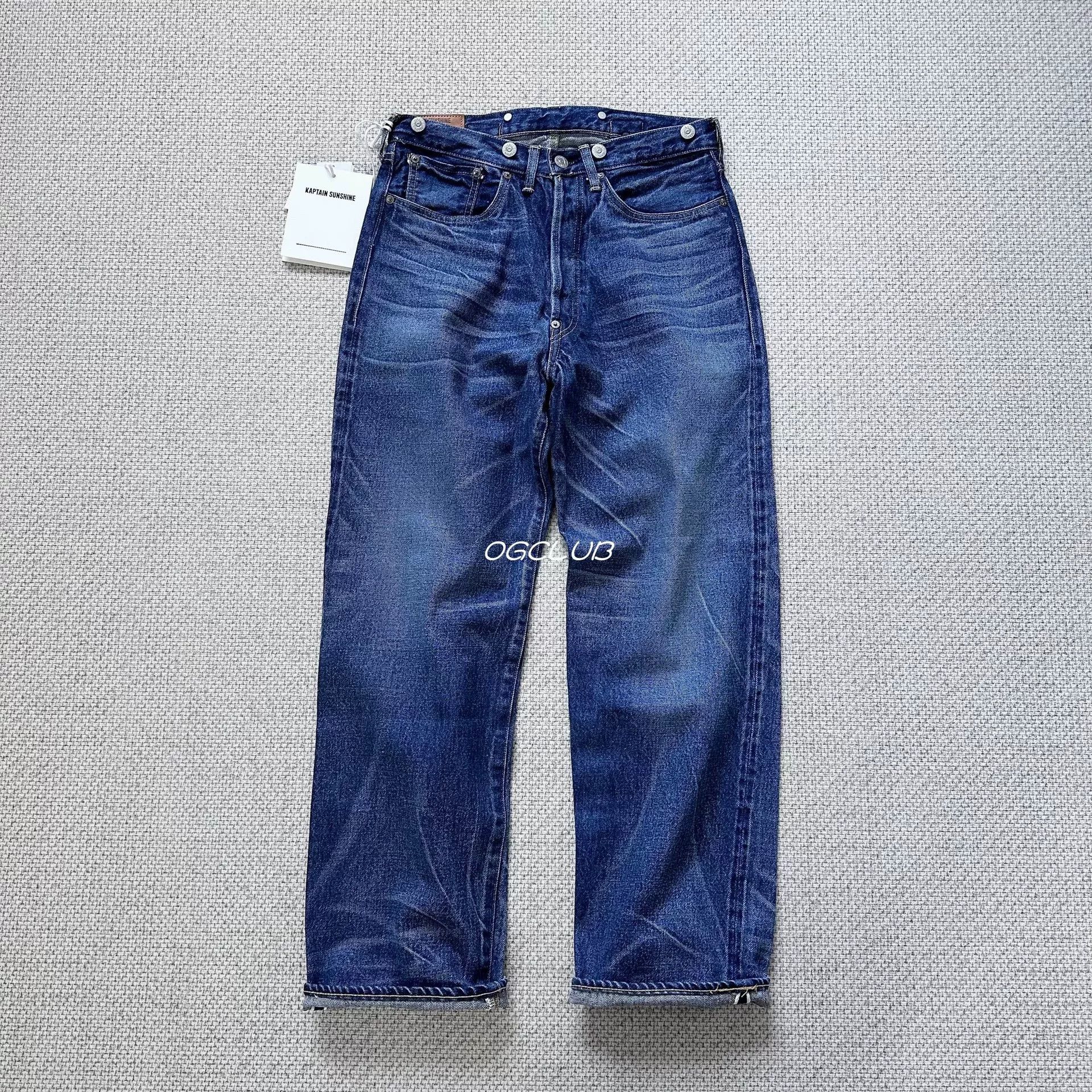 Kaptain Sunshine KAPTAIN SUNSHINE 24AW 1930 Straight Denim Size US 32 / EU 48 - 2 Thumbnail