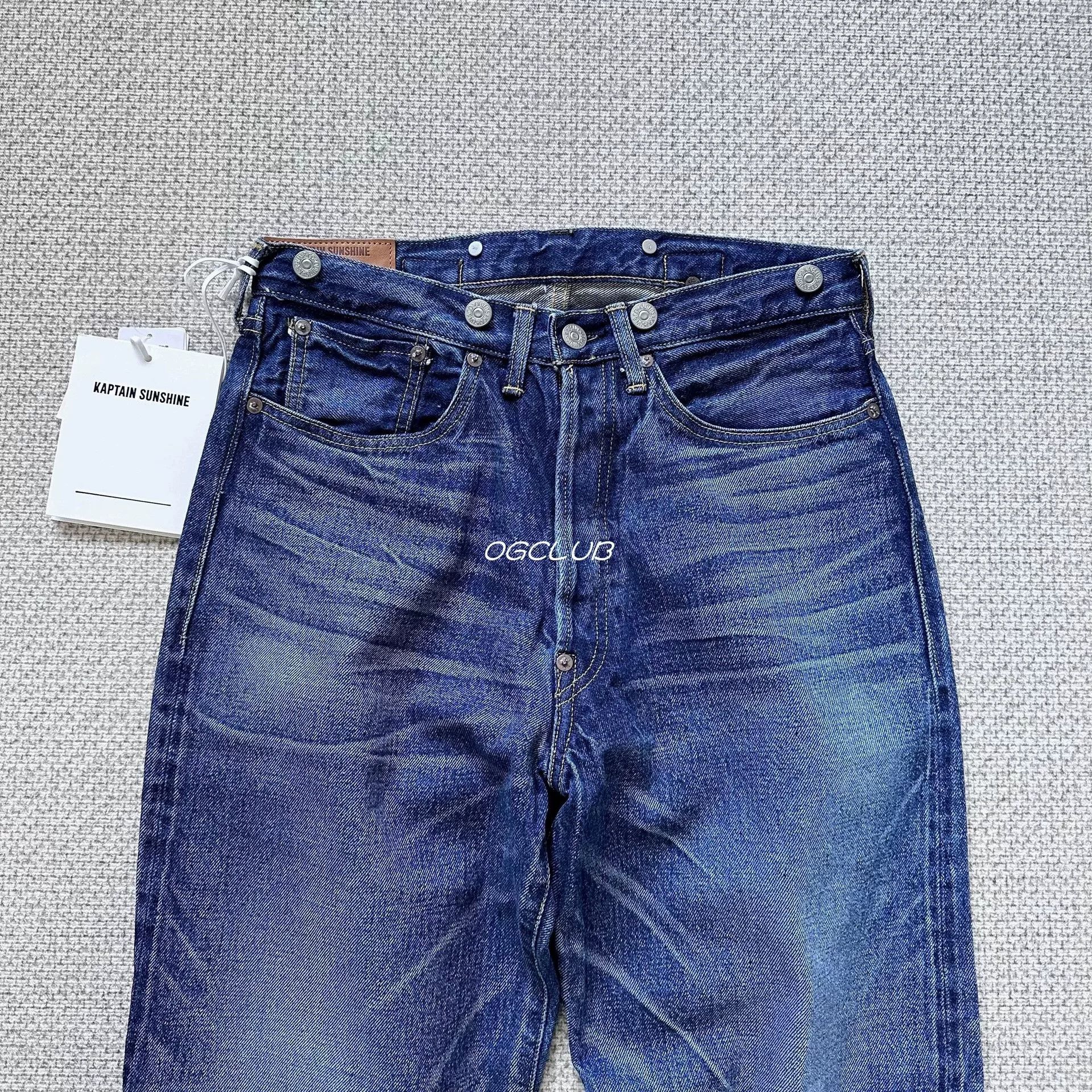 Kaptain Sunshine KAPTAIN SUNSHINE 24AW 1930 Straight Denim Size US 32 / EU 48 - 4 Thumbnail
