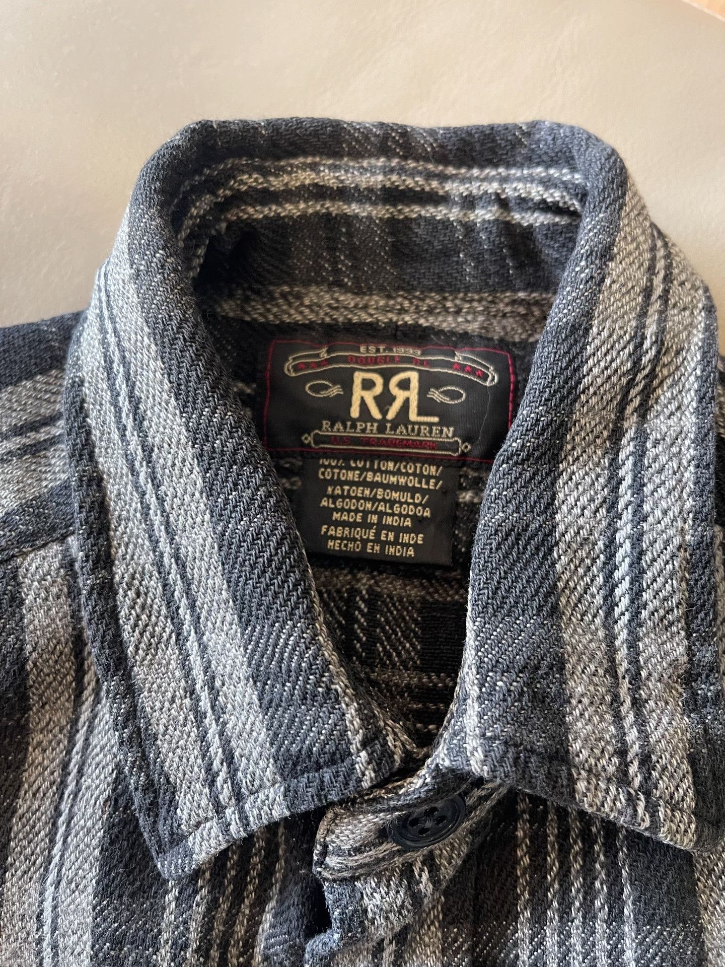 RRL Ralph Lauren RRL Double RL Vintage Shirt Size US M / EU 48-50 / 2 - 2 Thumbnail