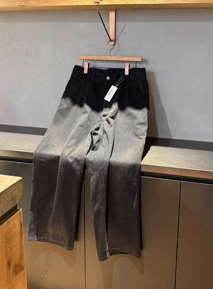 A.PRESSE A.PRESSE Vintage Black Denim Work Pants Size US 26 / EU 42 - 2 Thumbnail