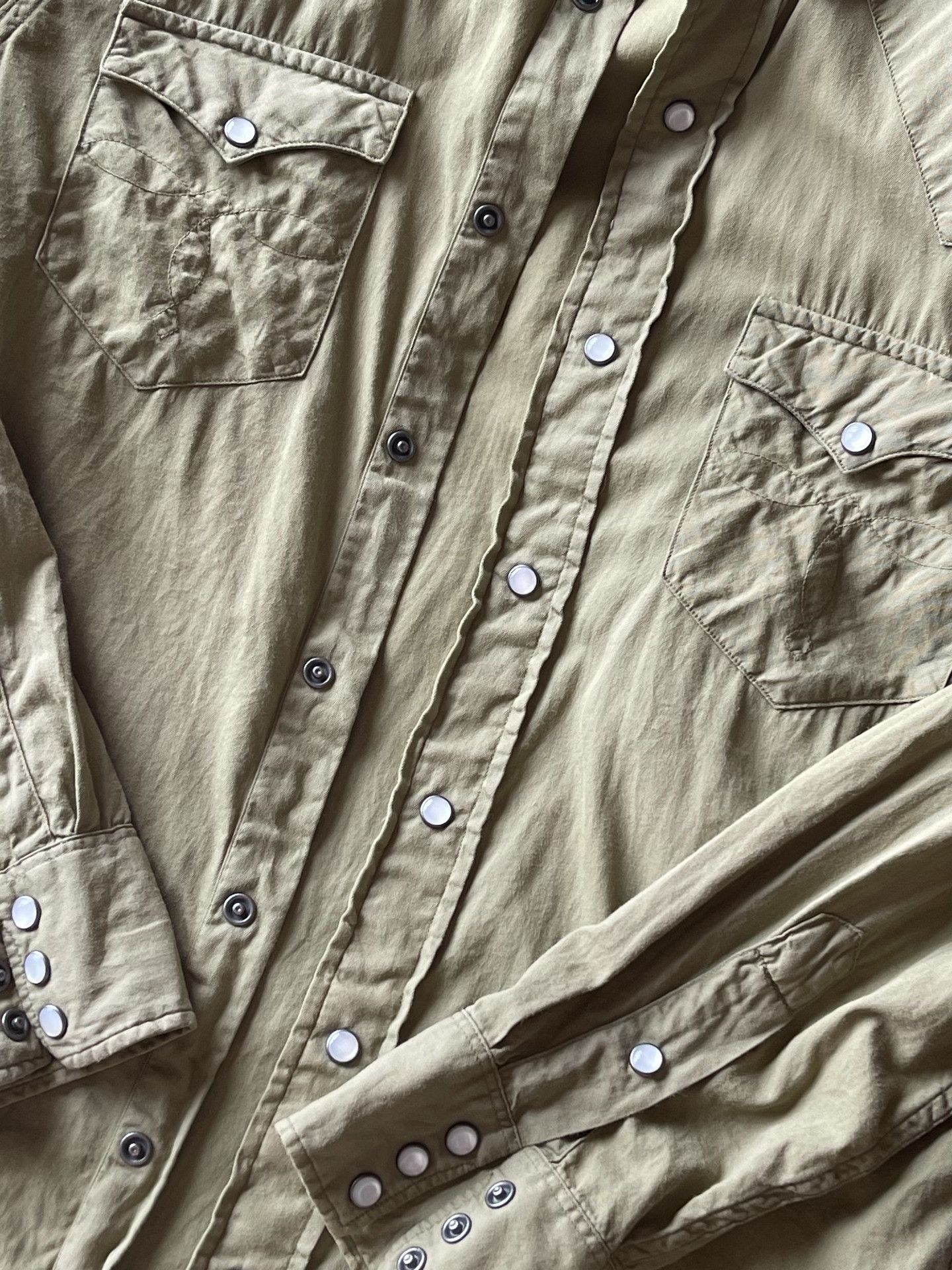 RRL Ralph Lauren RRL Slim Fit Twill Western Shirt Size US S / EU 44-46 / 1 - 4 Thumbnail