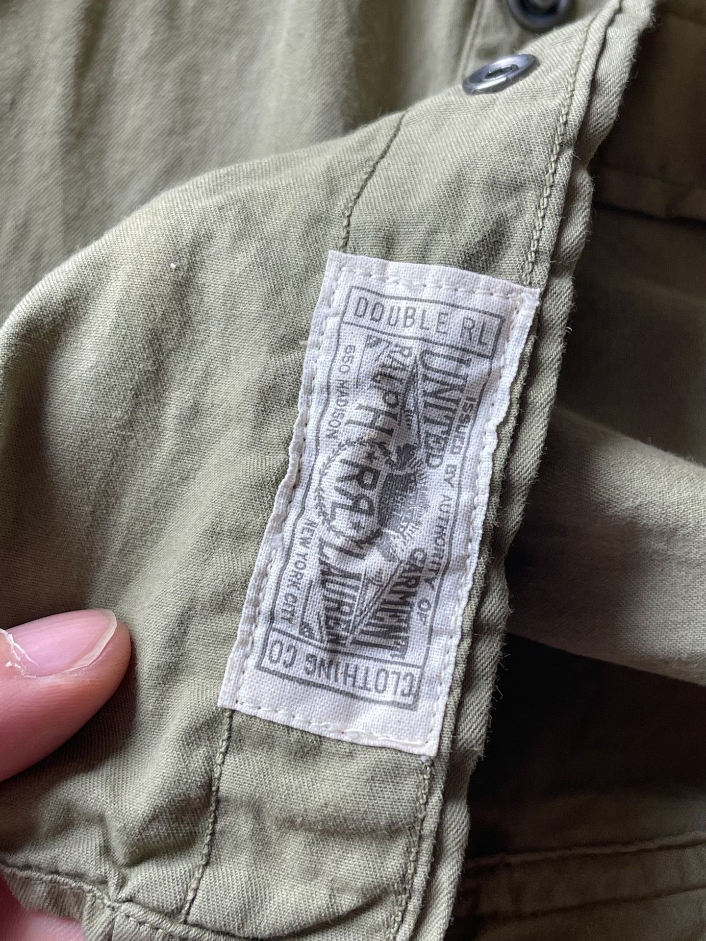 RRL Ralph Lauren RRL Slim Fit Twill Western Shirt Size US S / EU 44-46 / 1 - 8 Thumbnail