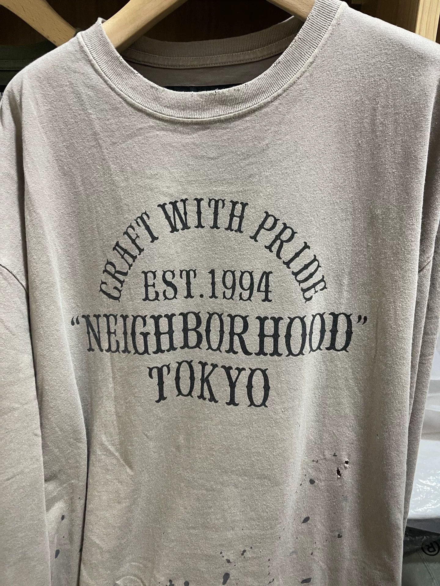Neighborhood NEIGHBORHOOD Damage Crewneck T-Shirt Size US M / EU 48-50 / 2 - 3 Thumbnail