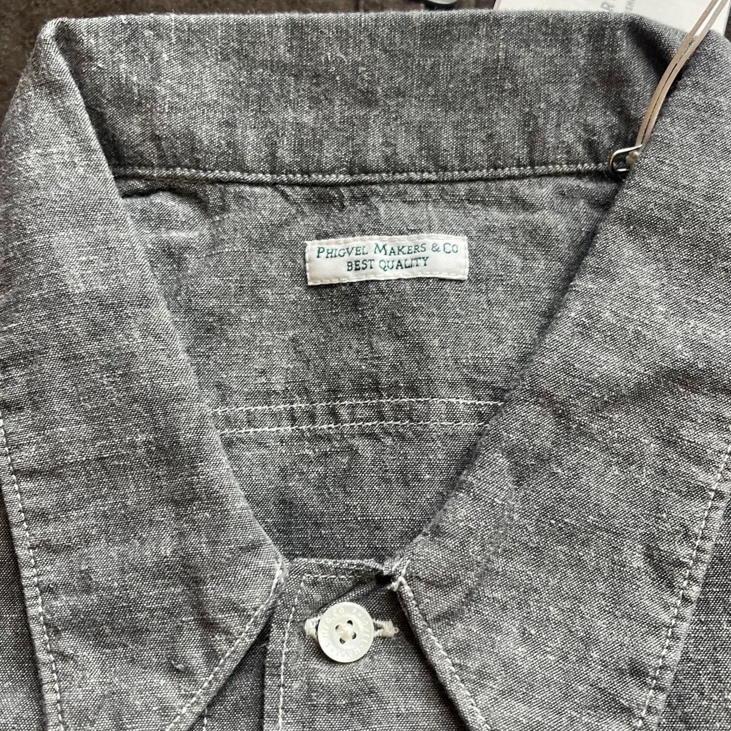 PHIGVEL MAKERS & Co. Phigvel Makers Chambray Workaday Shirt Size US L / EU 52-54 / 3 - 5 Thumbnail