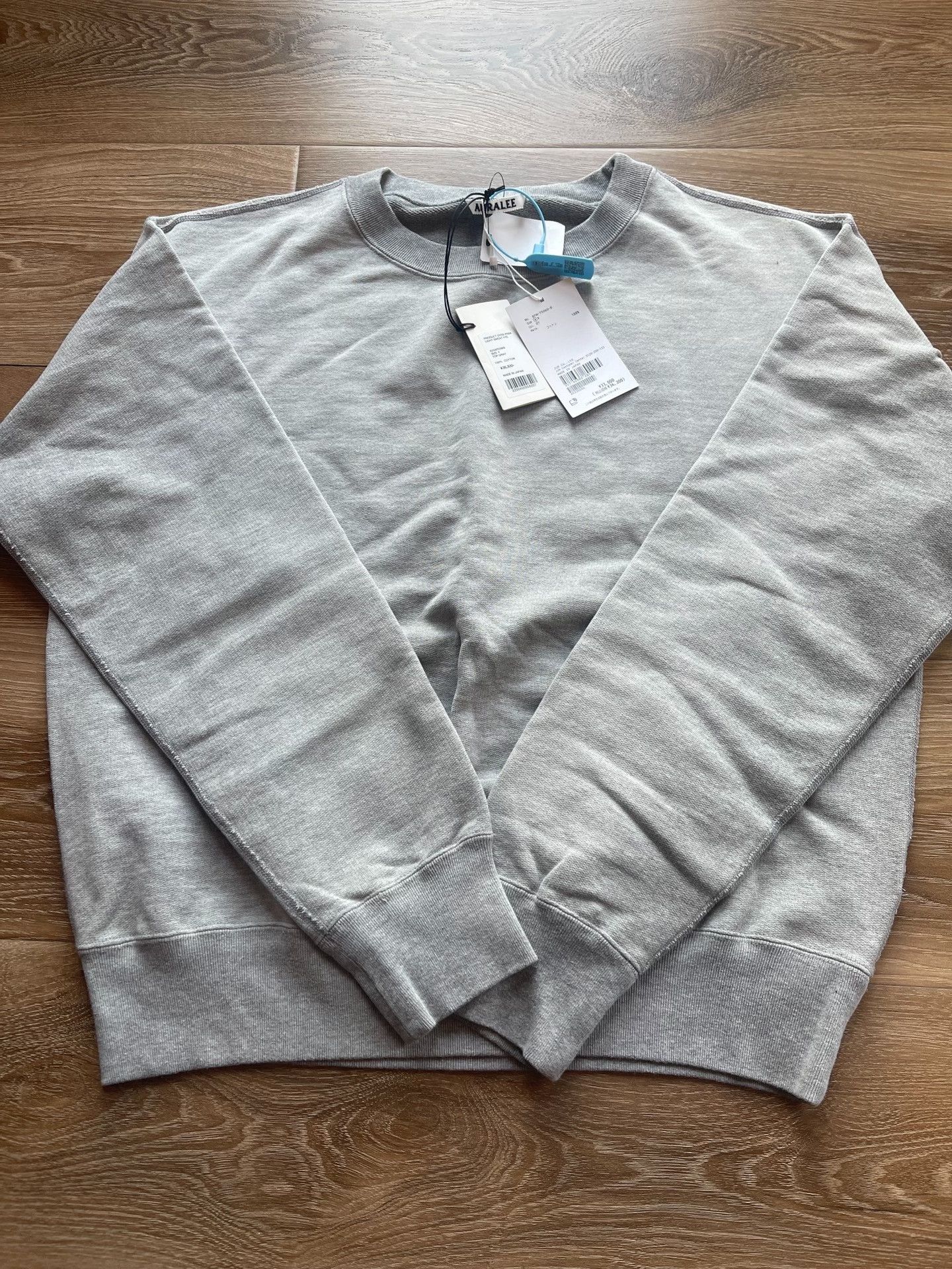 Auralee AURALEE Pima Light Sweatshirt Size US XL / EU 56 / 4 - 2 Thumbnail