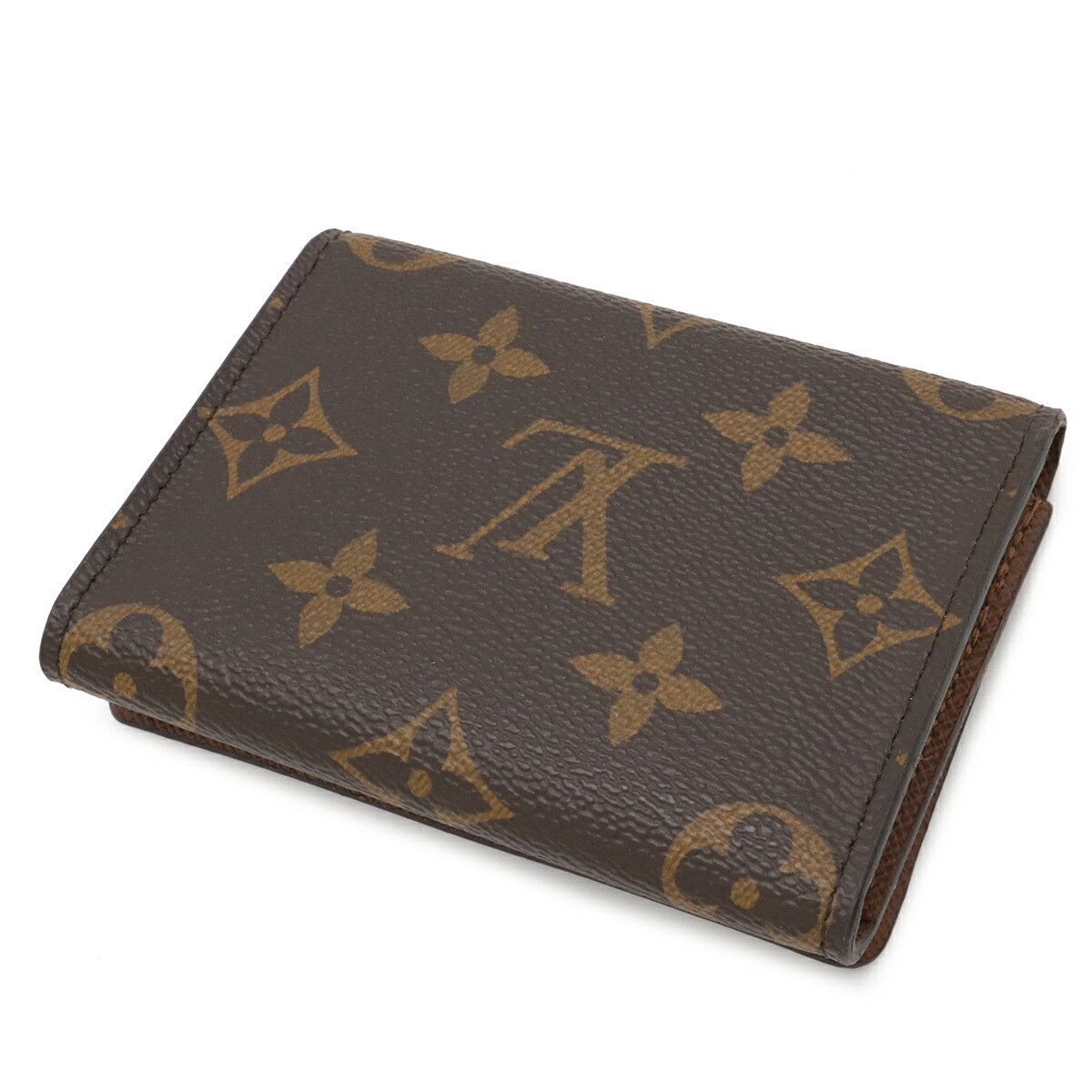 Louis Vuitton Louis Vuitton Louis Vuitton Monogram Card Case Textile Business card case M63801 DUTY FREE for USA Size ONE SIZE - 2 Thumbnail