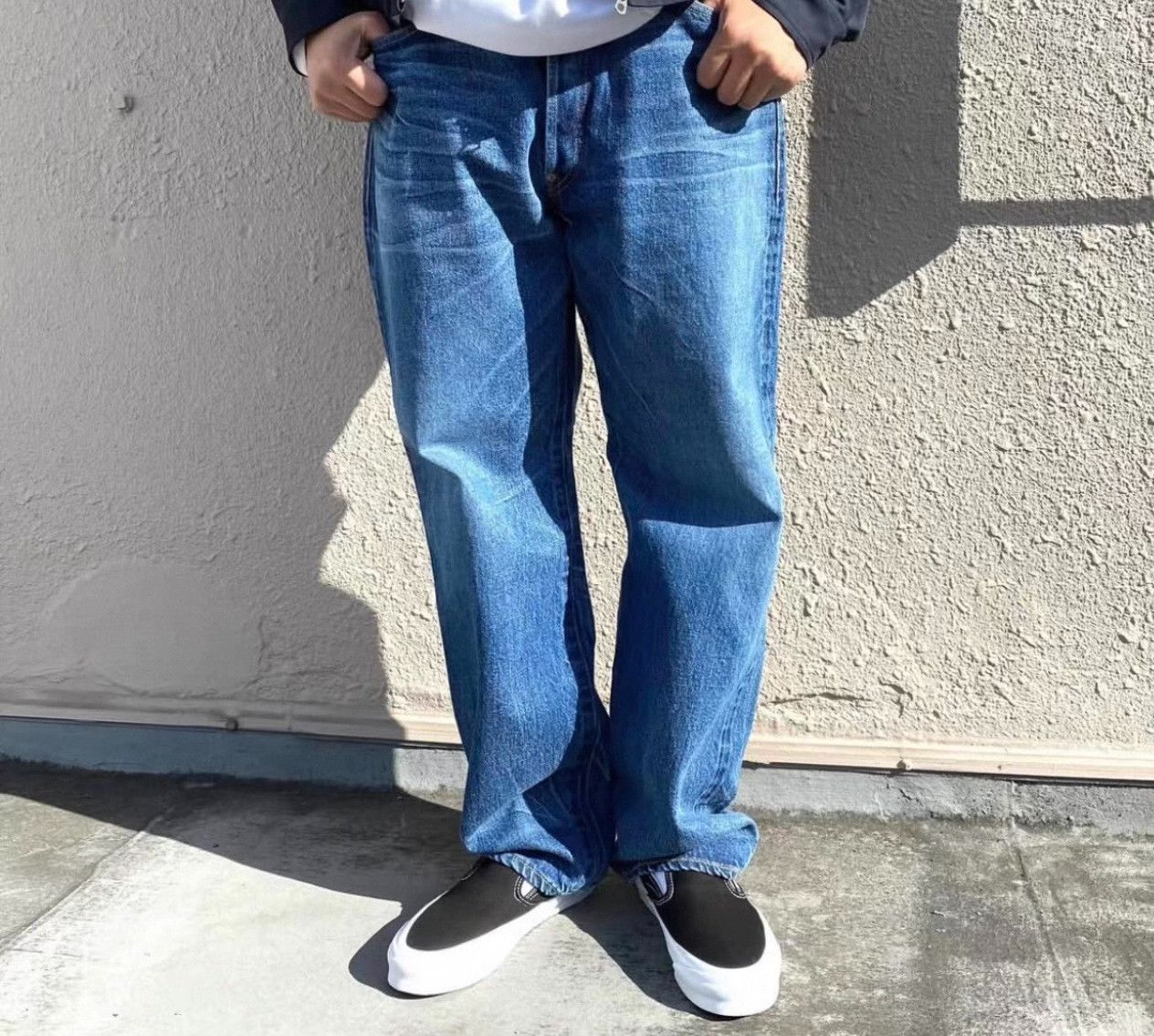 Kaptain Sunshine KAPTAIN SUNSHINE 1930 Straight Denim Jeans Size US 32 / EU 48 - 2 Thumbnail