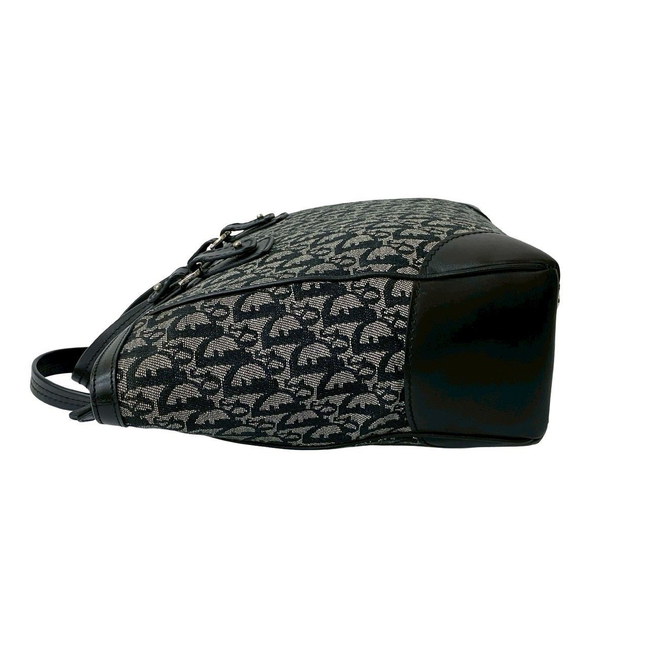 Dior Dior Christian Dior Trotter Canvas Leather Handbag Glass Tote Bag DUTY FREE for USA Size ONE SIZE - 6 Thumbnail