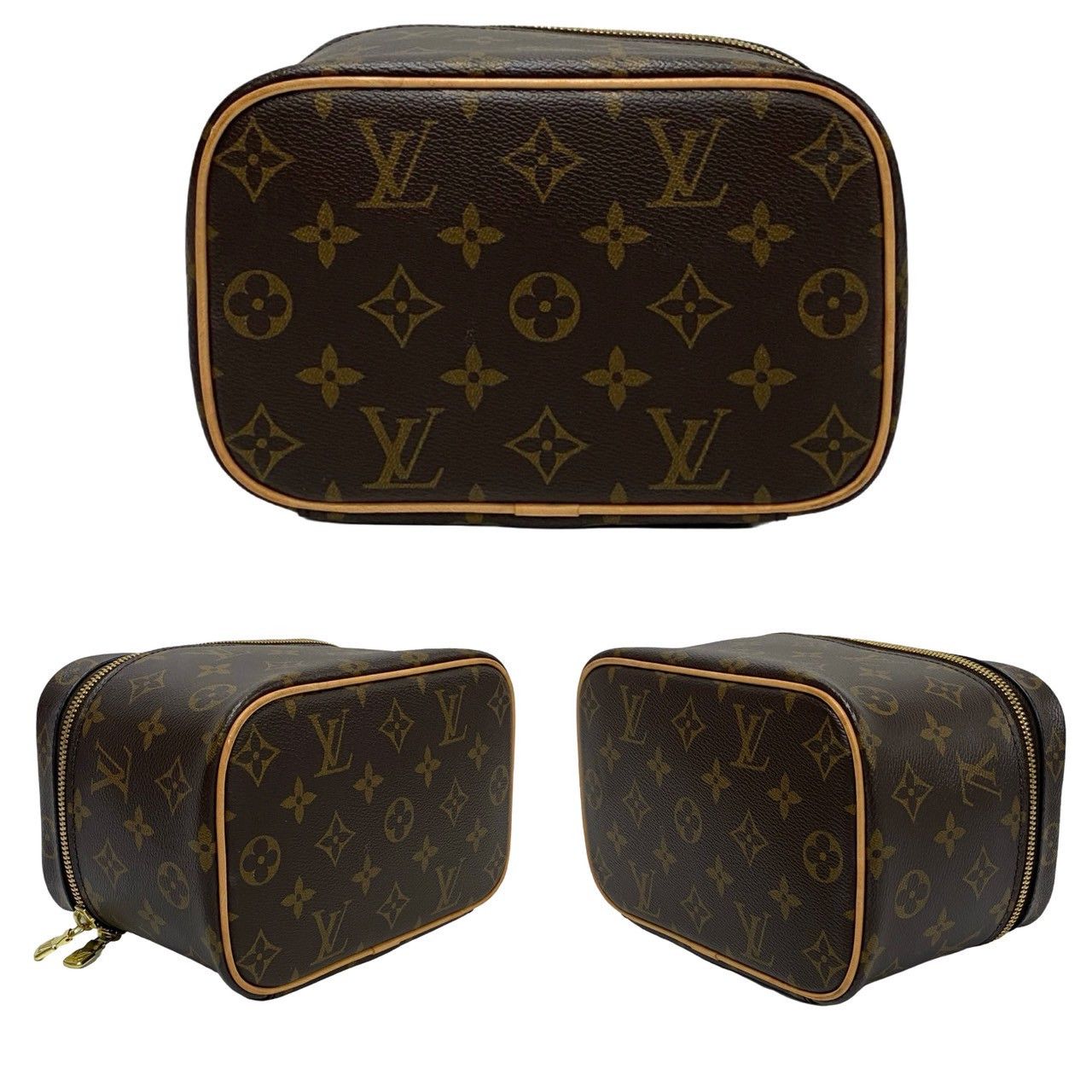 Louis Vuitton Louis Vuitton Louis Vuitton Nice Mini Monogram Vanity Bag Textile Vanity Bag DUTY FREE for USA Size ONE SIZE - 7 Thumbnail