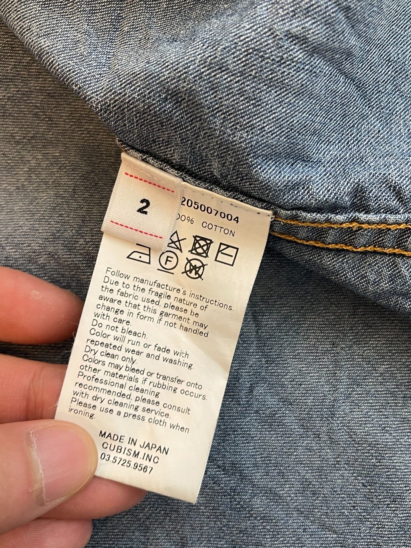 Visvim Visvim 19AW Bandito Dry Denim Shirt Size US M / EU 48-50 / 2 - 6 Thumbnail