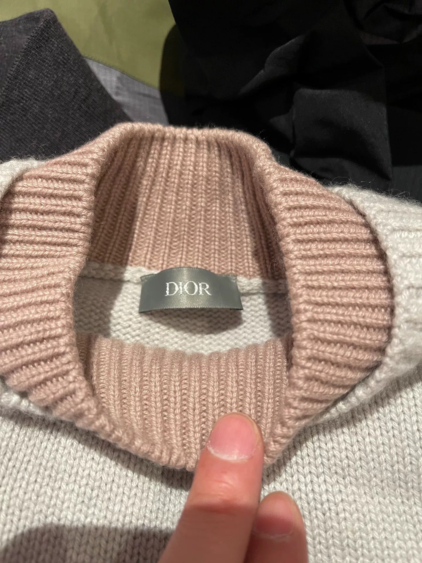 Dior Dior Cashmere Layered Sweater Size US M / EU 48-50 / 2 - 4 Thumbnail