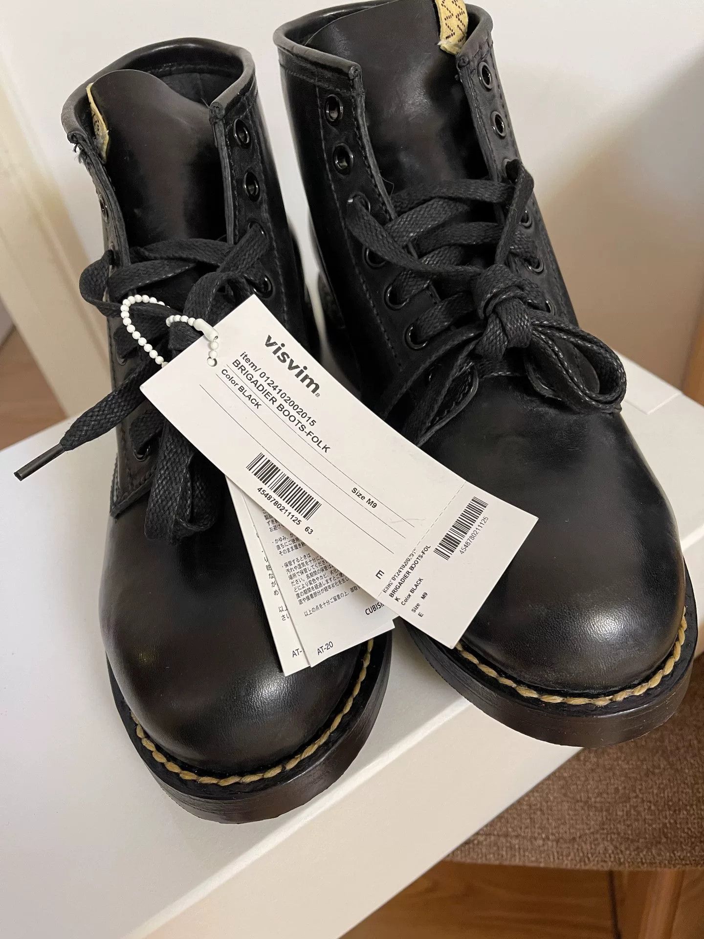 Visvim VisVim Black Brigadier-Folk Boots Size US 9 / EU 42 - 3 Thumbnail