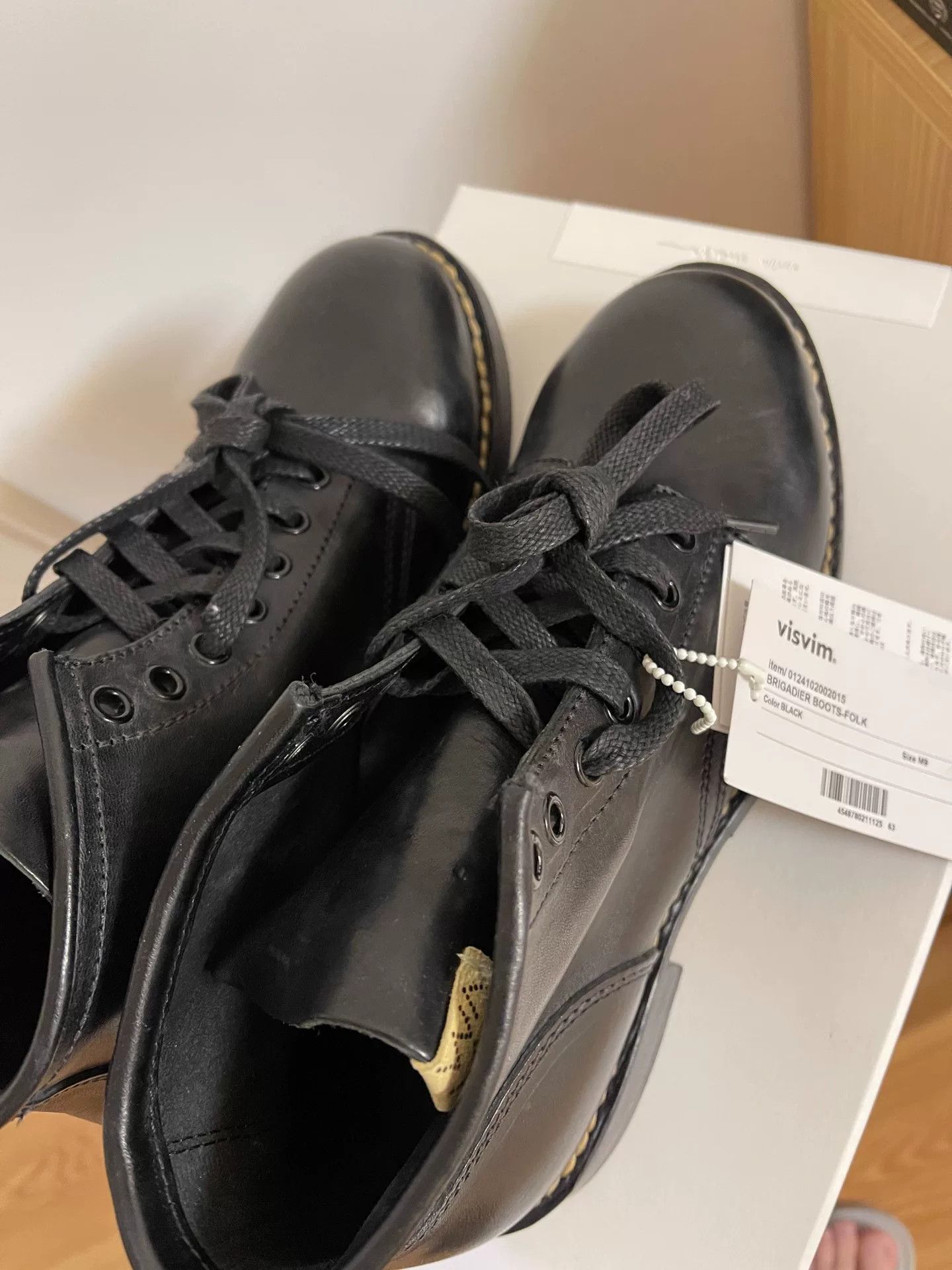 Visvim VisVim Black Brigadier-Folk Boots Size US 9 / EU 42 - 4 Thumbnail