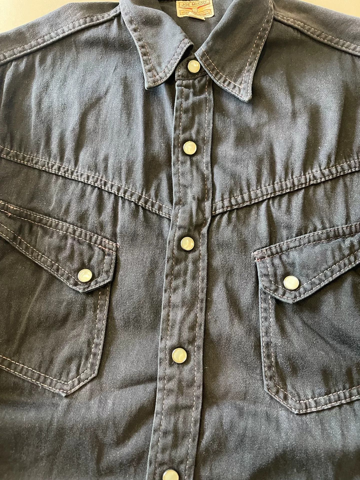 The Real McCoy's JOE MCCOY Western Shirt Size US S / EU 44-46 / 1 - 2 Thumbnail