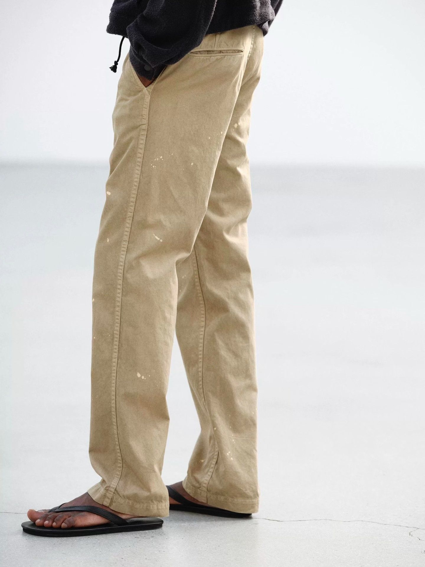 Auralee AURALEE FINX LIGHT CHINO PANTS Size US 26 / EU 42 - 3 Thumbnail