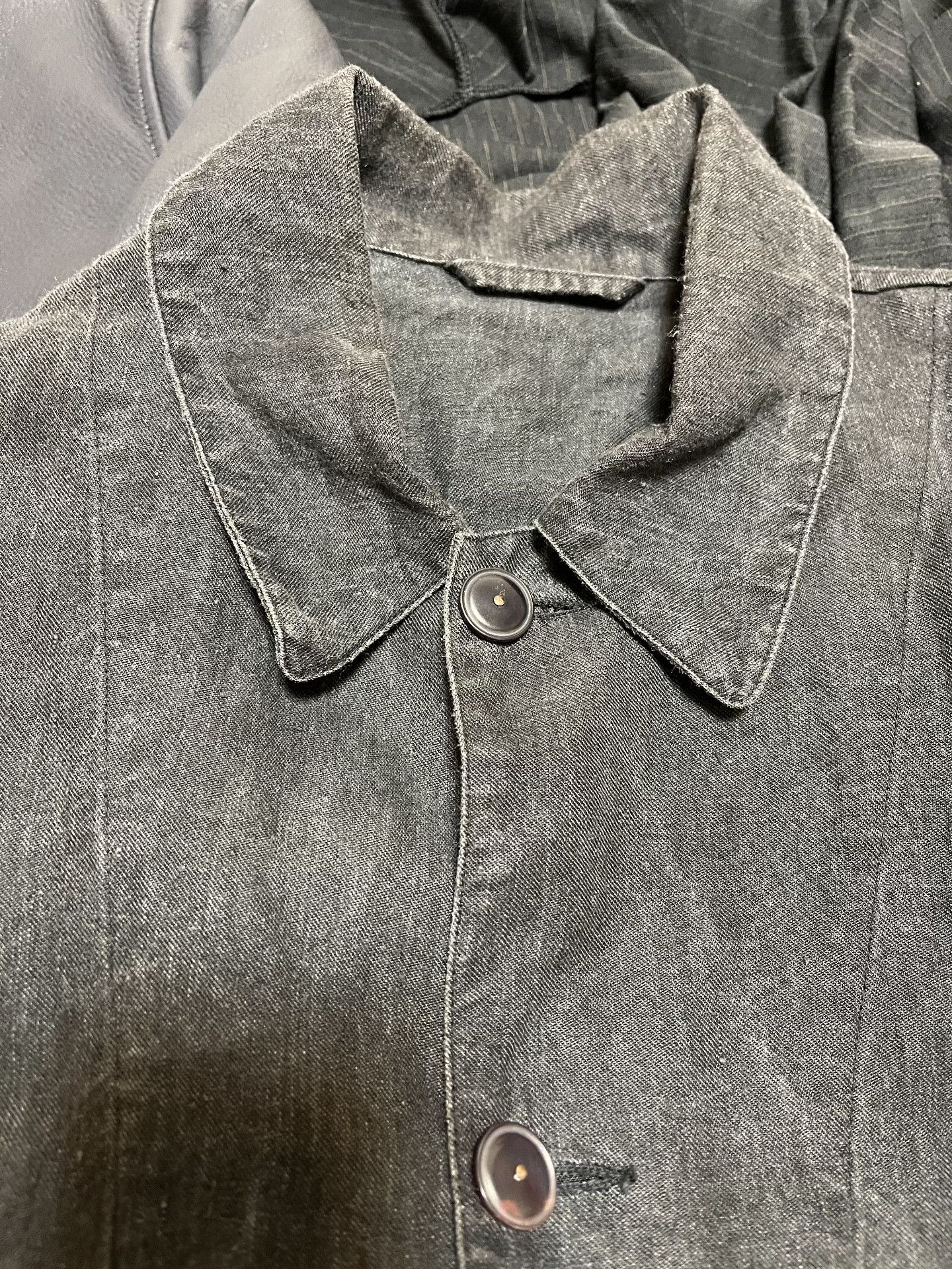 Comoli Comoli Dyed Linen Jacket Size US L / EU 52-54 / 3 - 2 Thumbnail