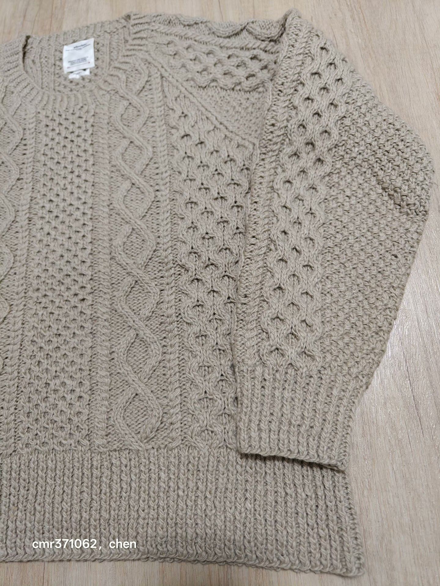 Visvim VISVIM 19AW GALWAY CREW HAND-KNIT Size US L / EU 52-54 / 3 - 3 Thumbnail