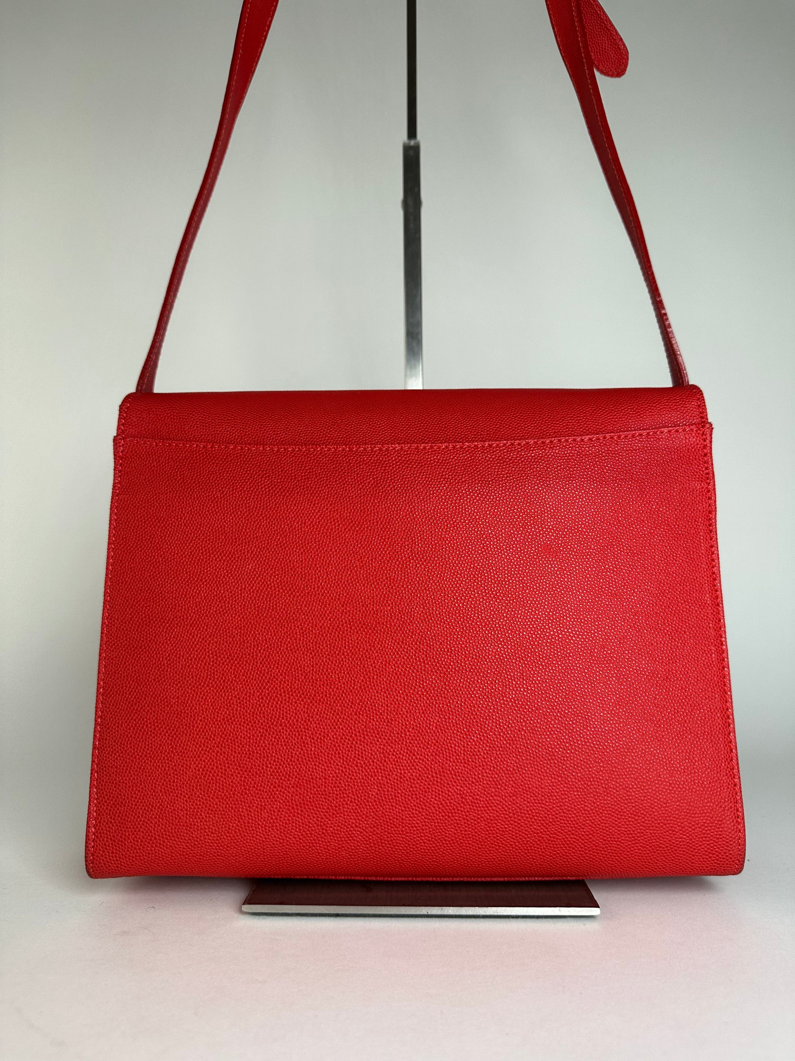 Givenchy Vintage Leather Canvas Multiway Bag Red Size ONE SIZE - 12 Thumbnail
