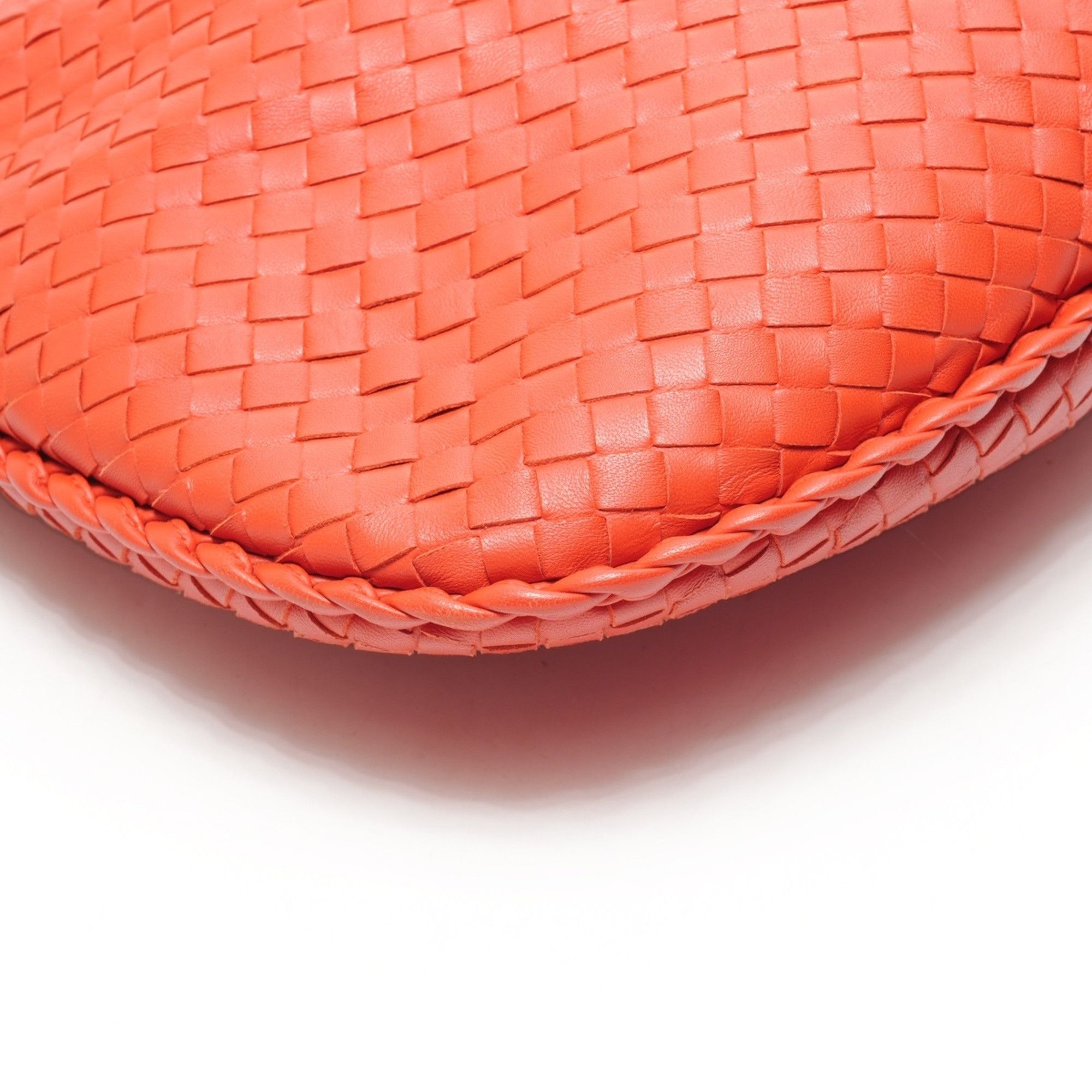 Bottega Veneta Bottega Veneta Intrecciato Hobo Bag Handbag Red Size ONE SIZE - 5 Thumbnail