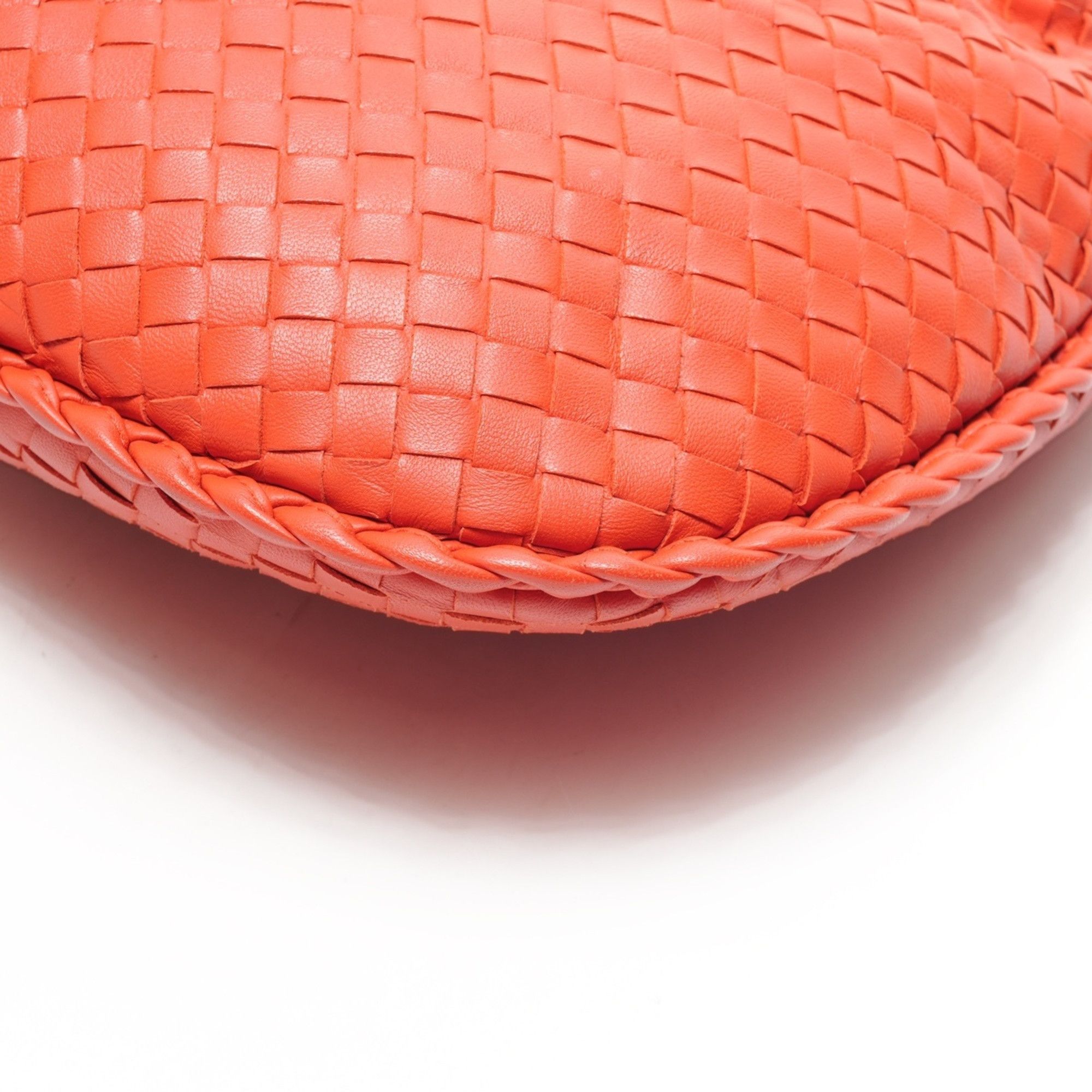 Bottega Veneta Bottega Veneta Intrecciato Hobo Bag Handbag Red Size ONE SIZE - 6 Thumbnail