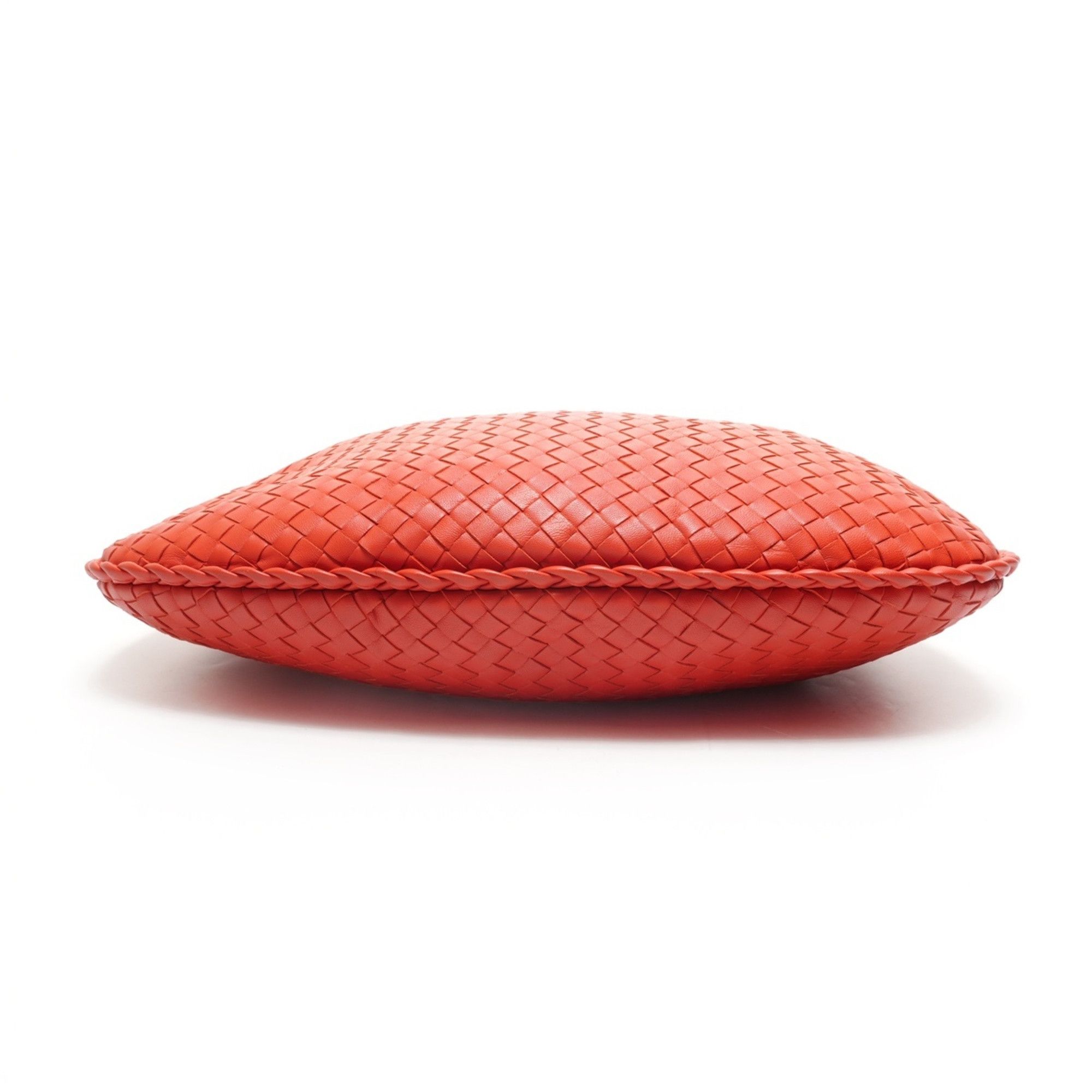 Bottega Veneta Bottega Veneta Intrecciato Hobo Bag Handbag Red Size ONE SIZE - 7 Thumbnail