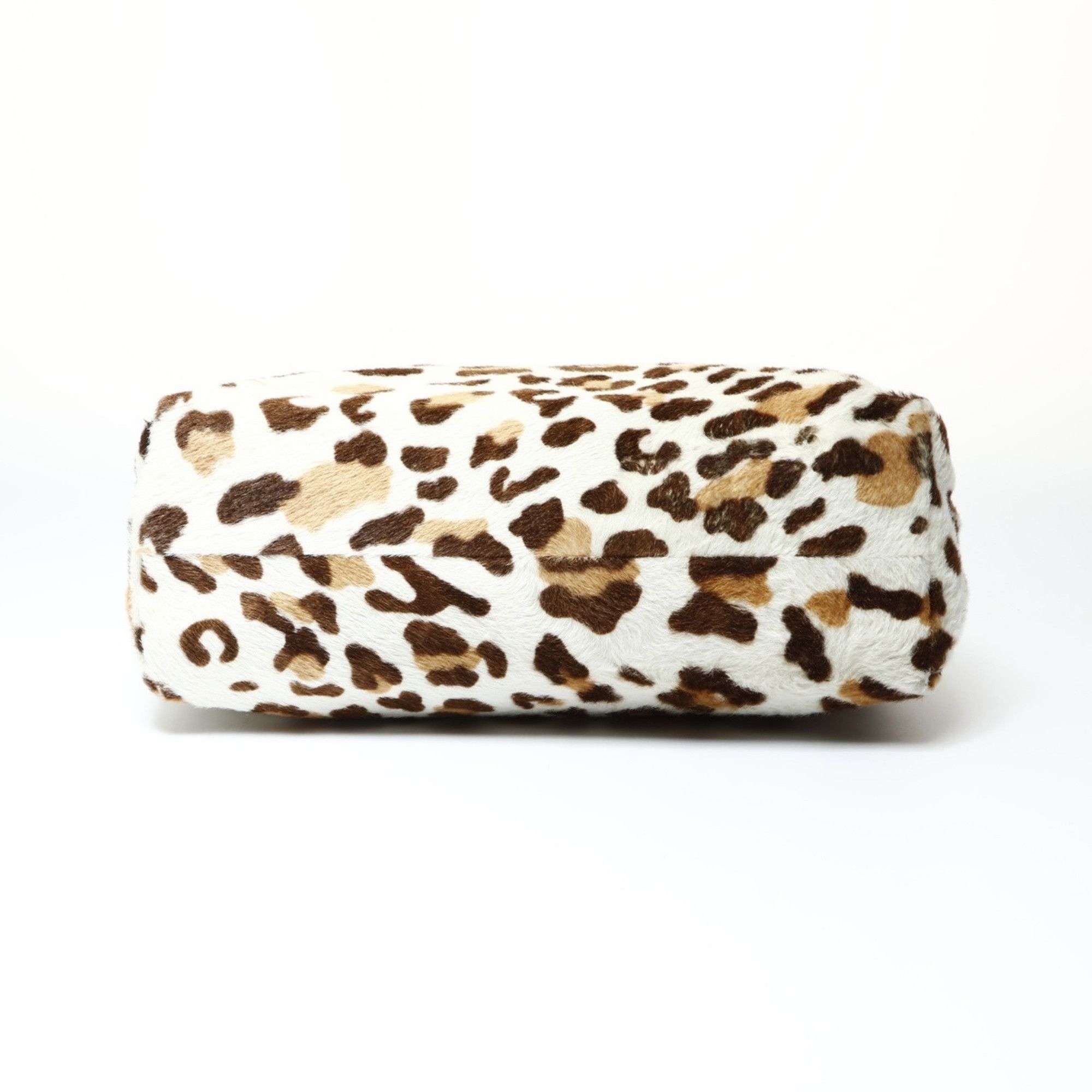 Prada Prada ponytail and leopard print chain shoulder bag in brown Size ONE SIZE - 7 Thumbnail