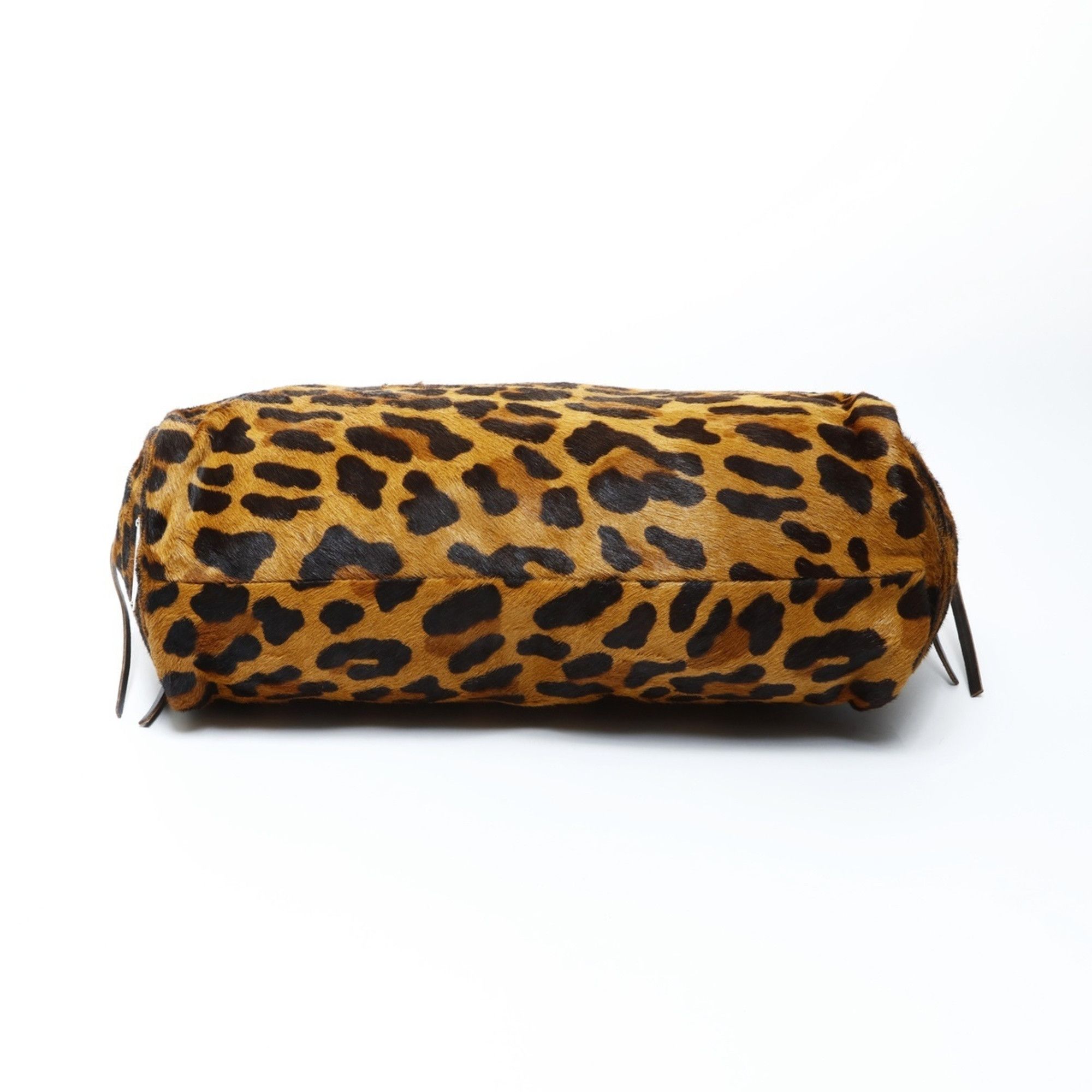 Prada Prada pony leopard print handbag in brown Size ONE SIZE - 7 Thumbnail