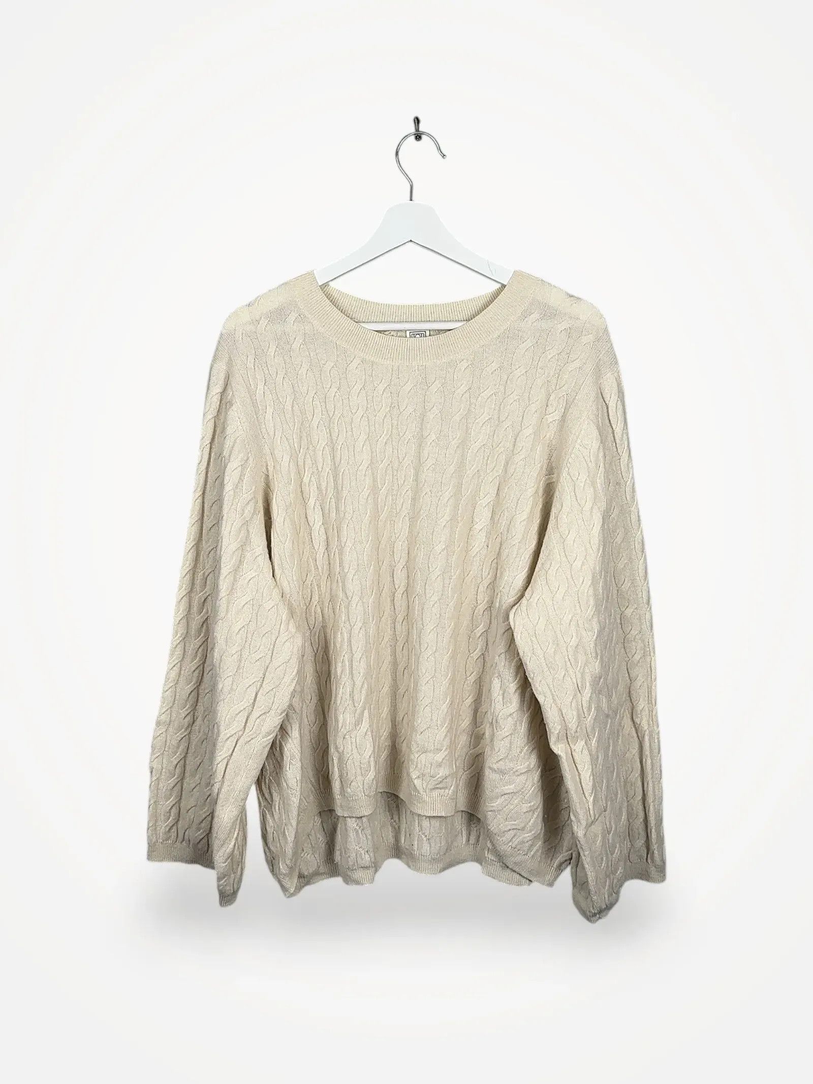 Toteme Toteme Cashmere Cable Knit Sweater Size L / US 10 / IT 46 - 2 Thumbnail