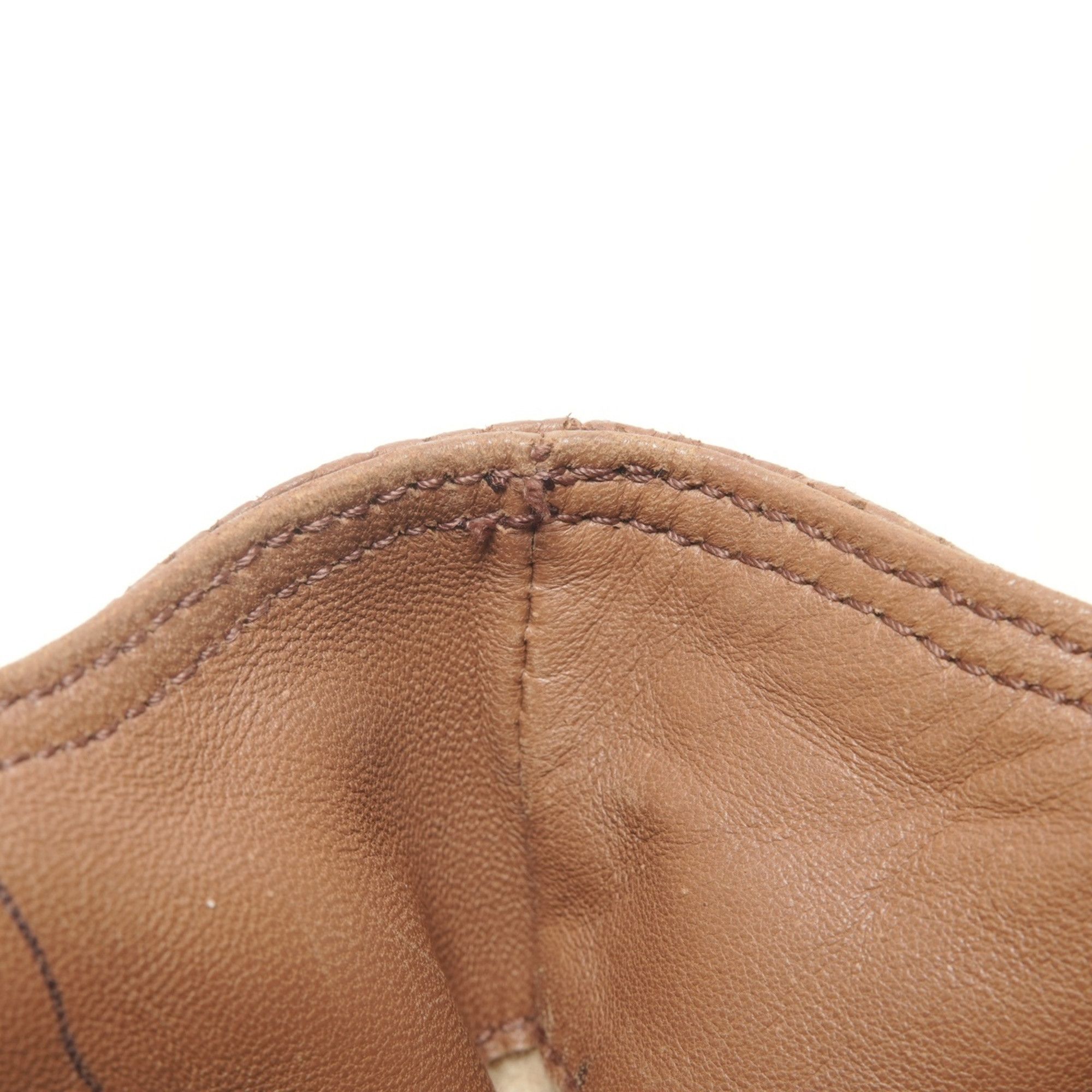 Bottega Veneta Bottega Veneta Perforated Intrecciato Leather Handbag in Brown Size ONE SIZE - 15 Thumbnail